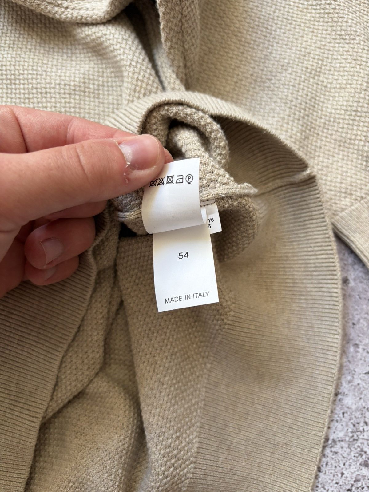 Brunello Cucinelli Brunello Cucinelli Beige Sweater Size US L / EU 52-54 / 3 - 7 Thumbnail
