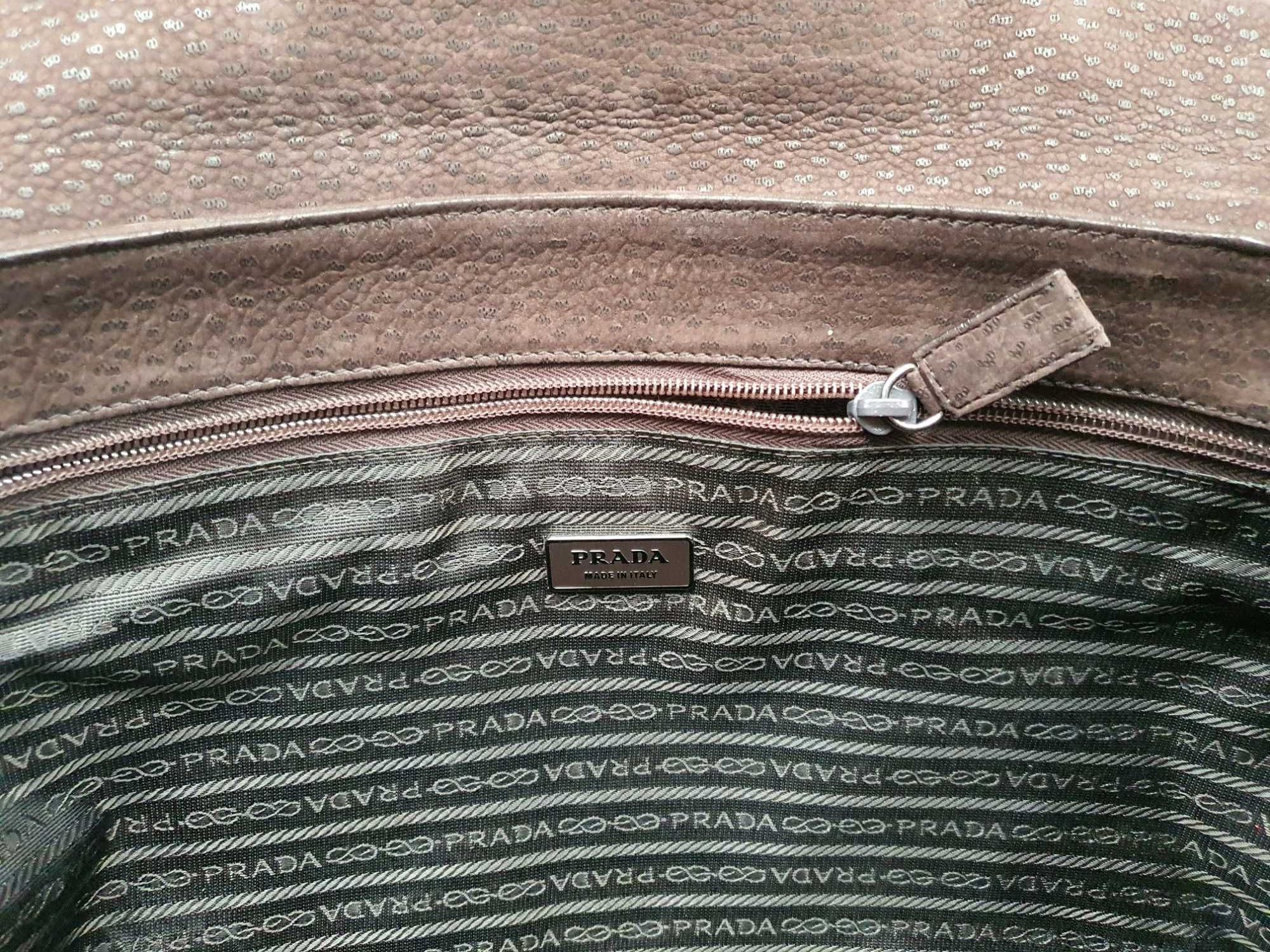 Prada Prada Leather Calfskin Bag Size ONE SIZE - 3 Thumbnail