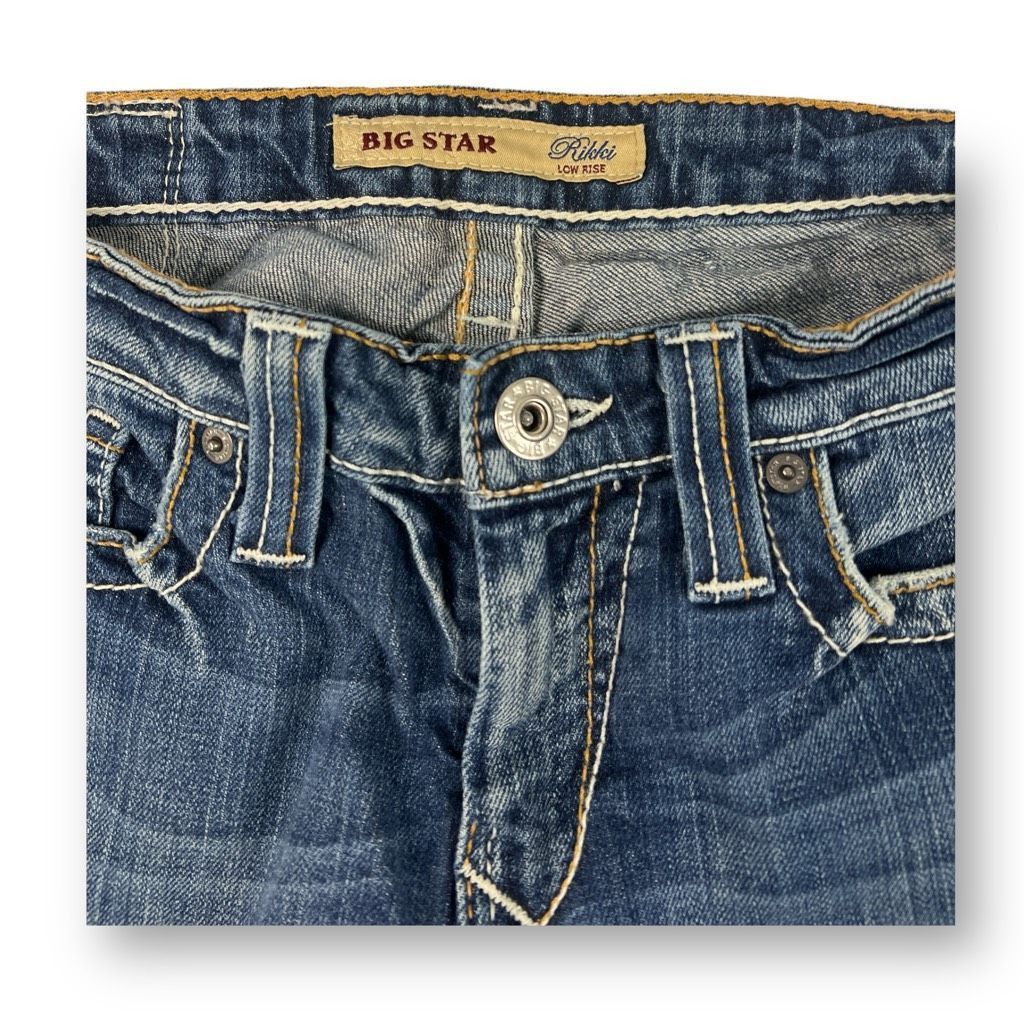 Big Star Big Star Rikki Low Rise Y2K Jeans Size 27 Size 27" / US 4 / IT 40 - 4 Thumbnail