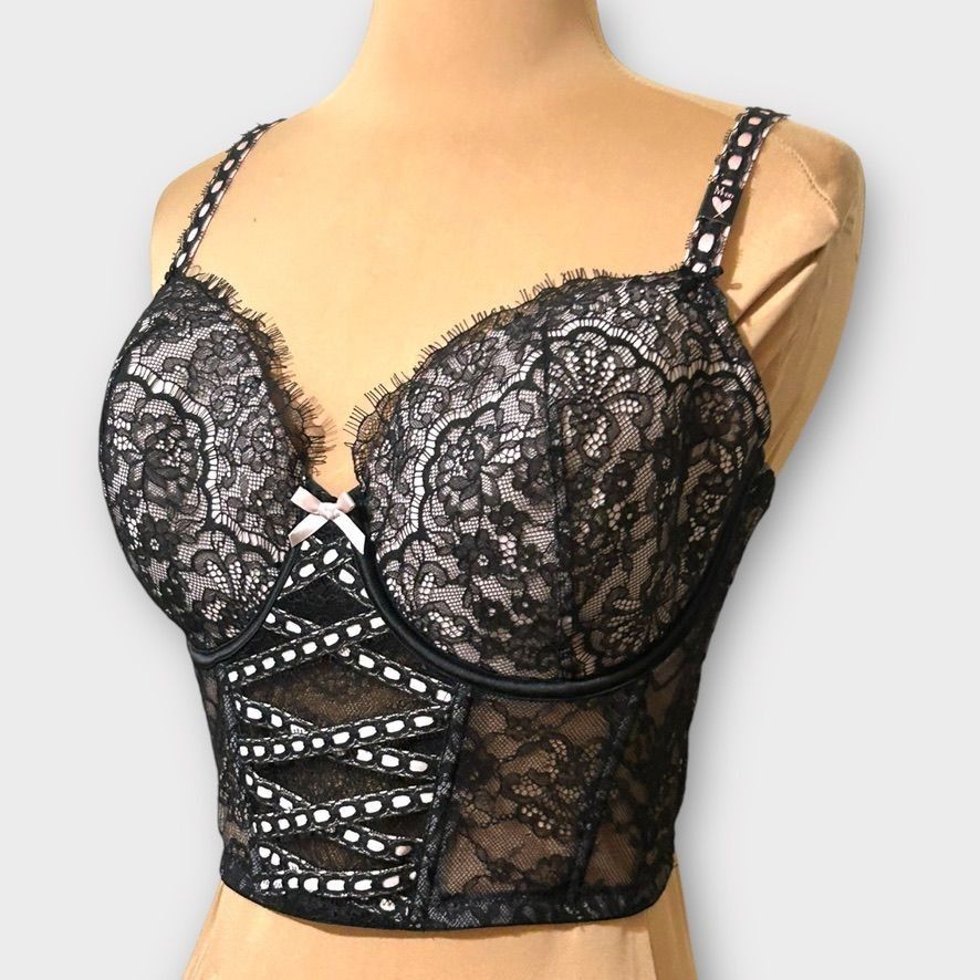 Victoria's Secret NWT Victoria’s Secret Dream Angels Bra M DD Valentine's Day Size ONE SIZE - 3 Thumbnail