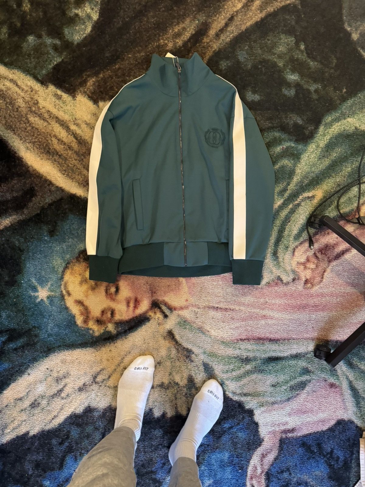 Bally Bally sweat jacket in green Size US XL / EU 56 / 4 - 2 Thumbnail