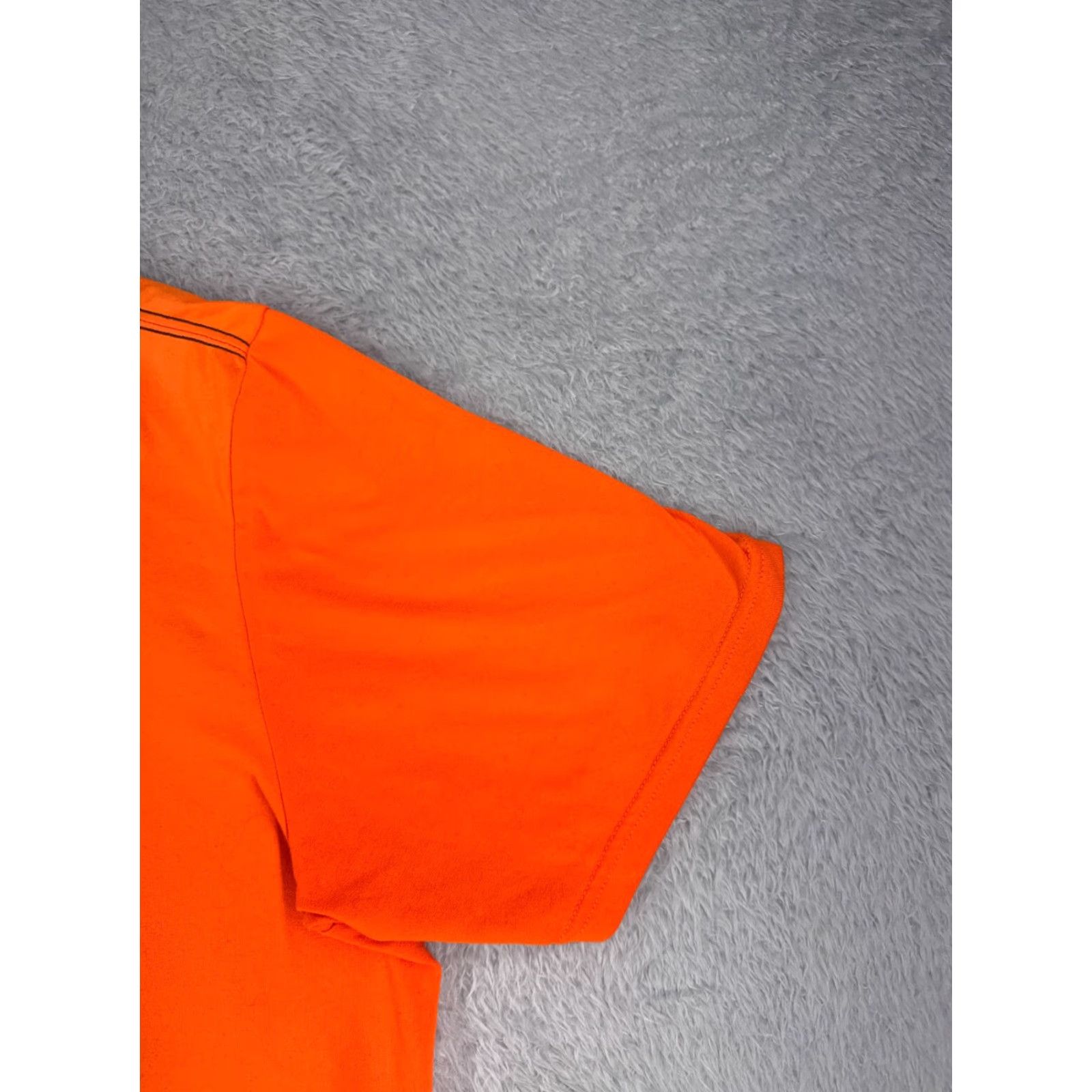 The North Face VINTAGE The North Face Shirt Men L Orange Short Sleeve Crew Neck Polyester Size US L / EU 52-54 / 3 - 2 Thumbnail