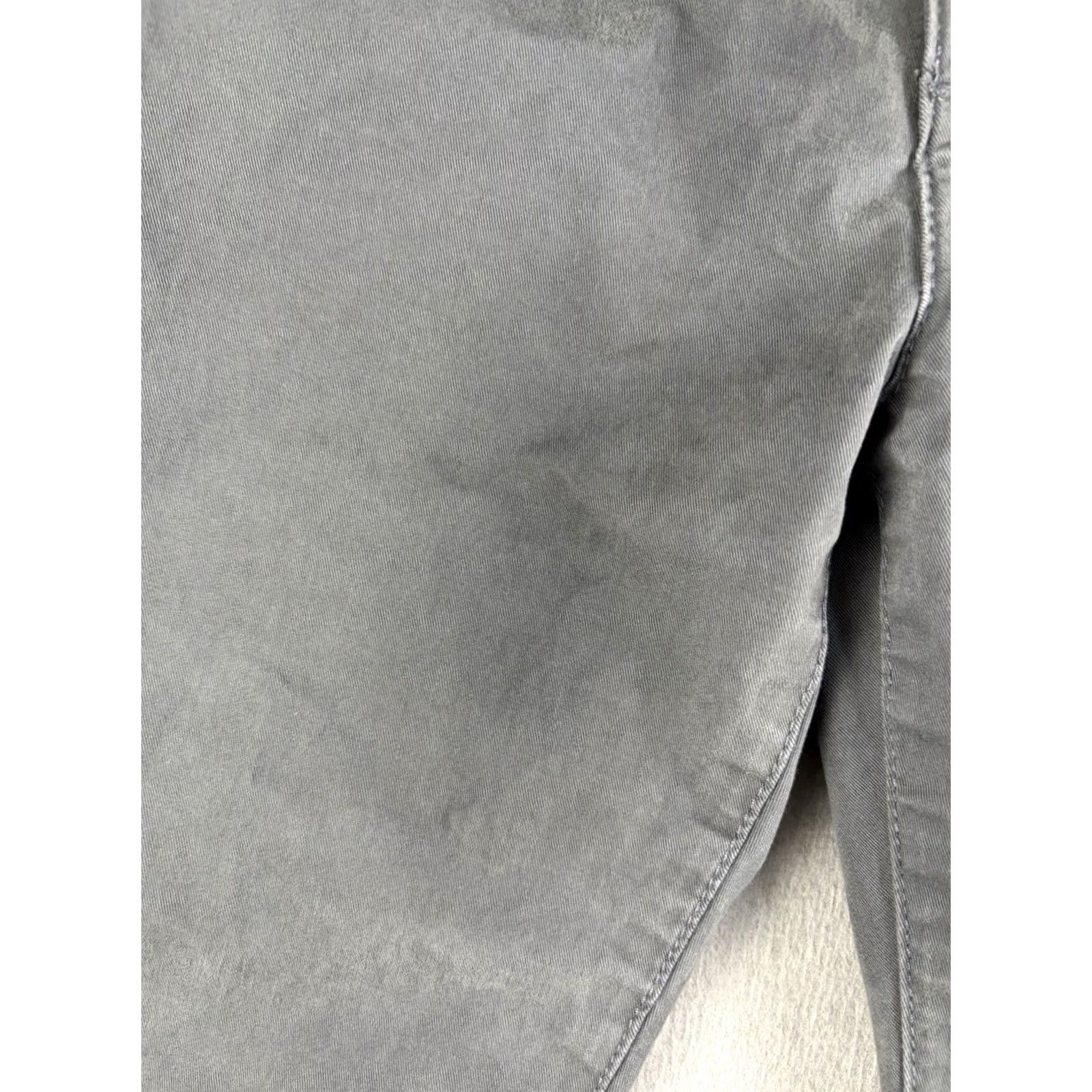 Vintage Under 510 Chino Pants Mens 28x27 Gray Tapered Stretch Workwear Casual U-510 Size US 28 / EU 44 - 3 Thumbnail
