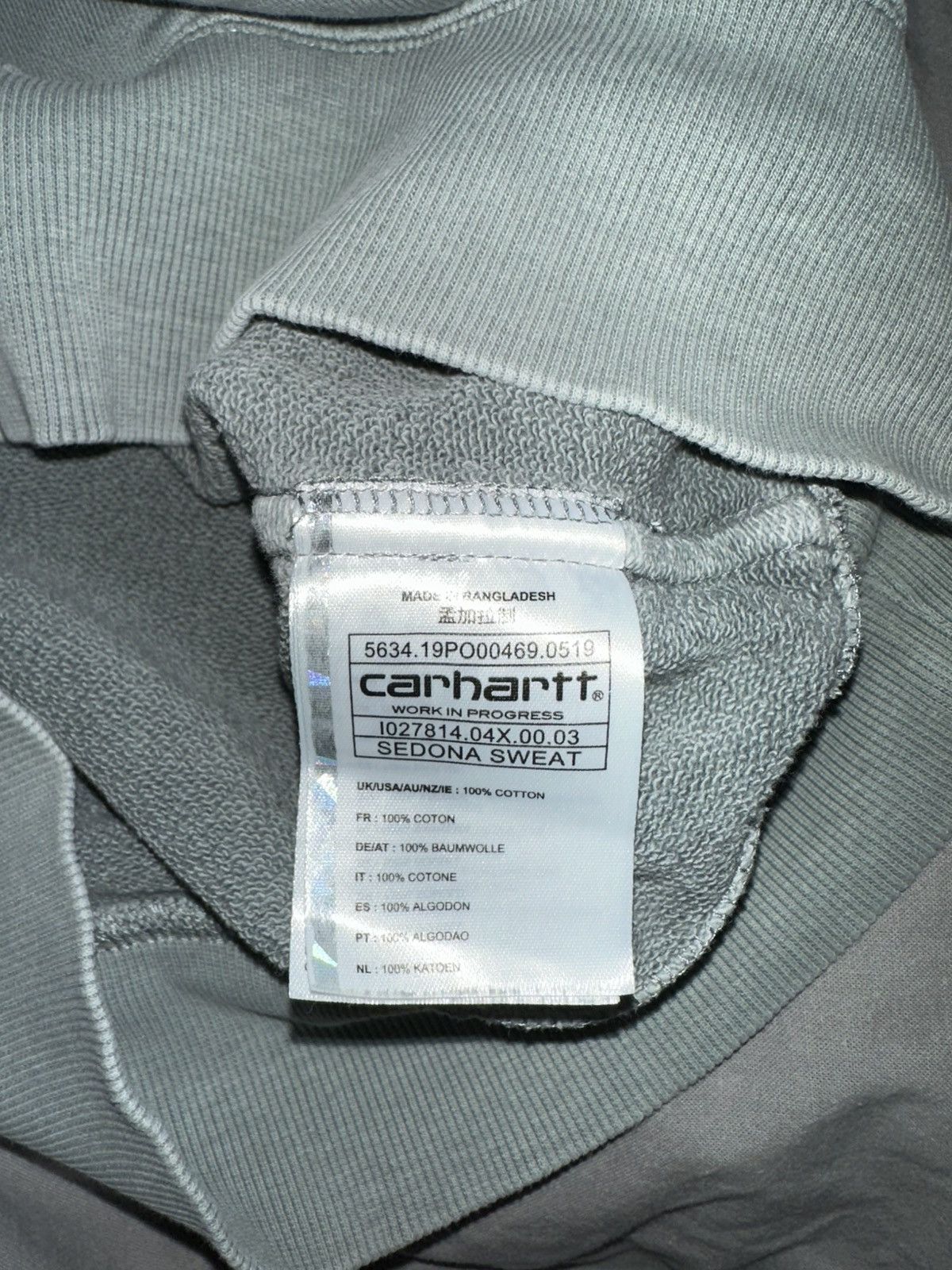 Carhartt Wip Light green carhartt wip sweatshirt Size US M / EU 48-50 / 2 - 3 Thumbnail