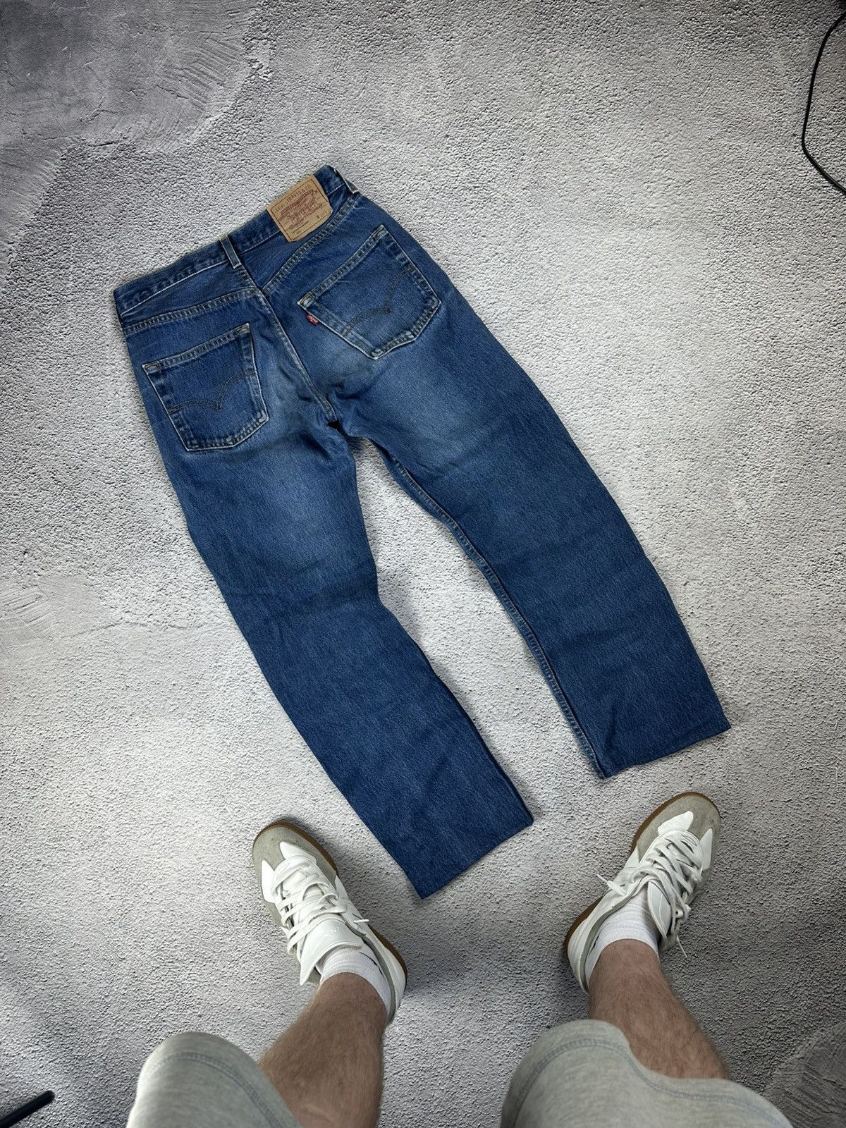 Levi's Vintage Levis 501 Washed Denim Blue Jeans Faded Y2K Size 28" / US 6 / IT 42 - 1 Thumbnail