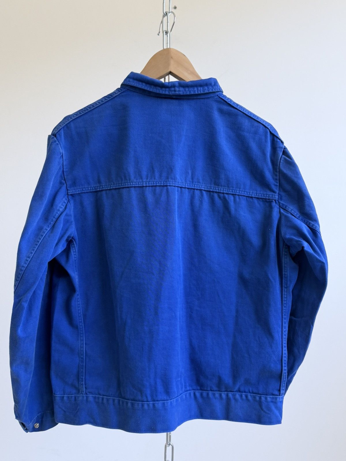 Le Laboureur Vintage 80s French Workwear Sanfor Chore Jacket Size US M / EU 48-50 / 2 - 10 Thumbnail