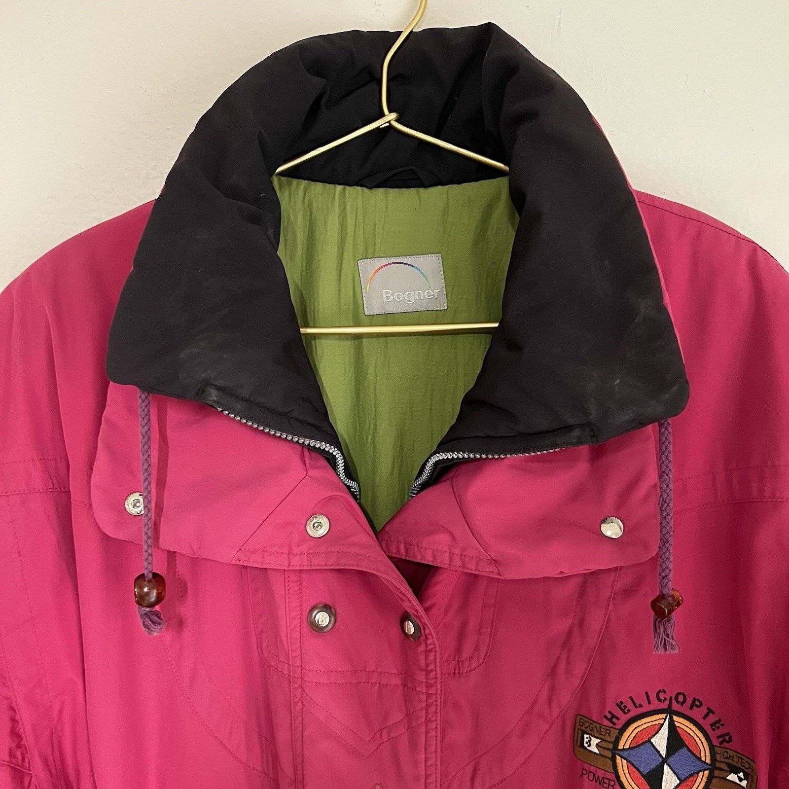 Bogner Vintage 90s BOGNER Convertible Ski Suit Sz 8 Pink Size M / US 6-8 / IT 42-44 - 2 Thumbnail