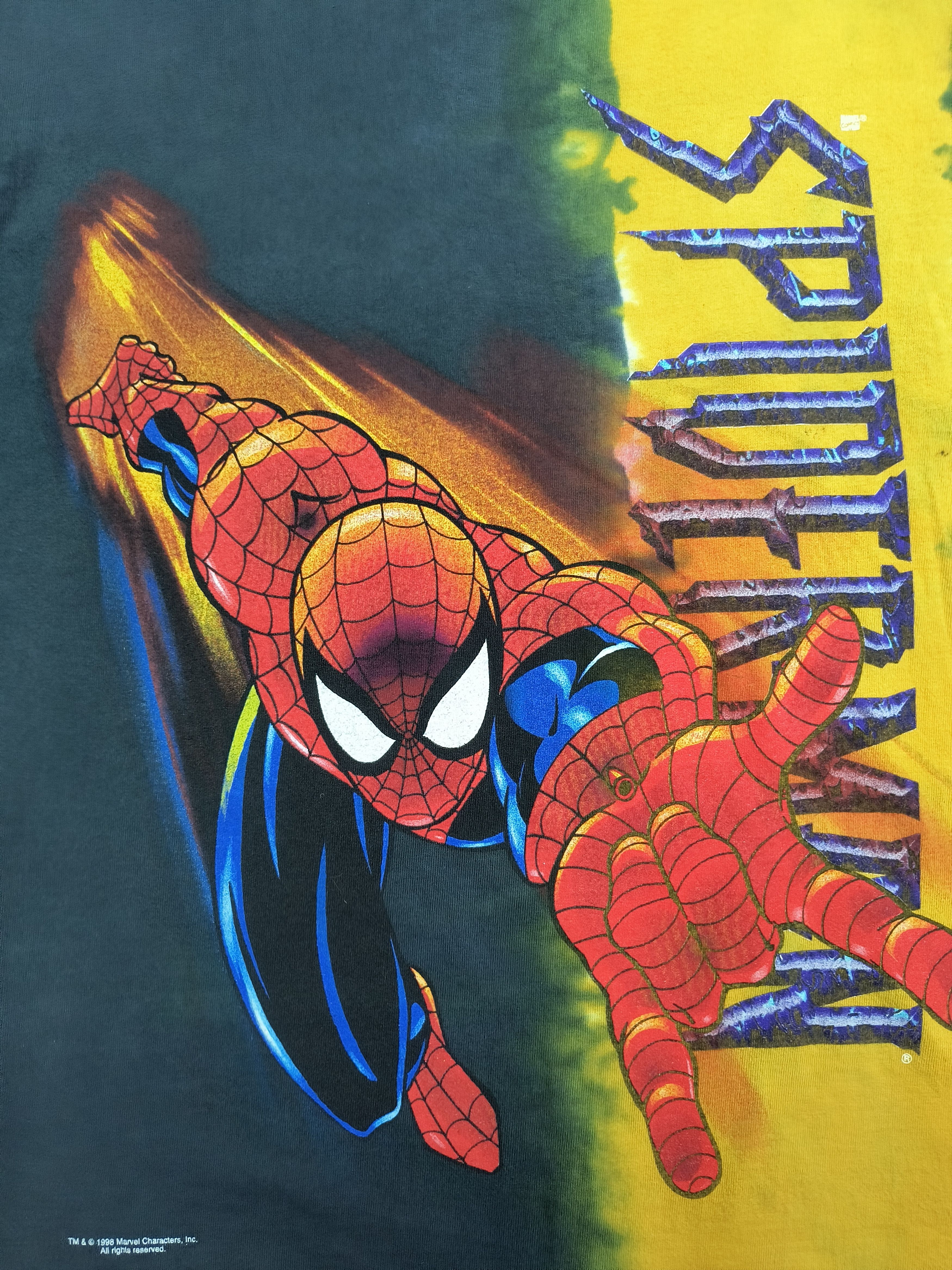 Changes Vintage Spider-man 1998 tee Size US M / EU 48-50 / 2 - 1 Thumbnail