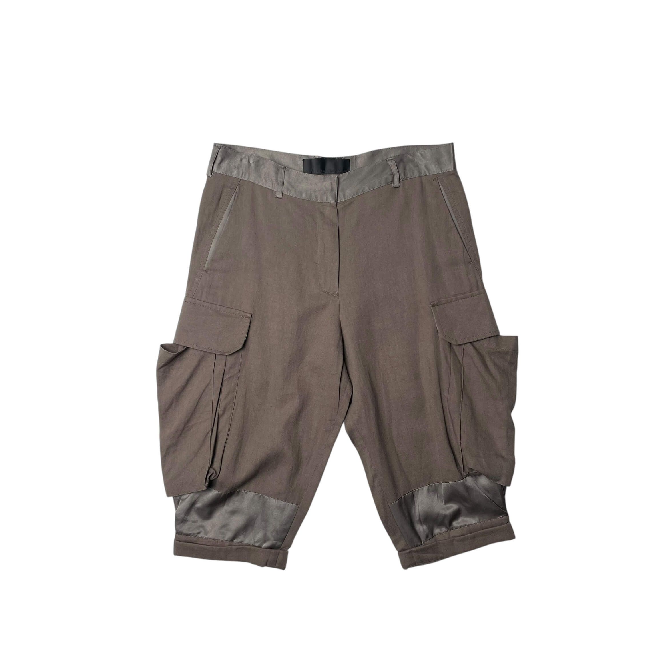 Haider Ackermann Haider ackermann cotton silk cargo pants Size US 29 - 1 Thumbnail