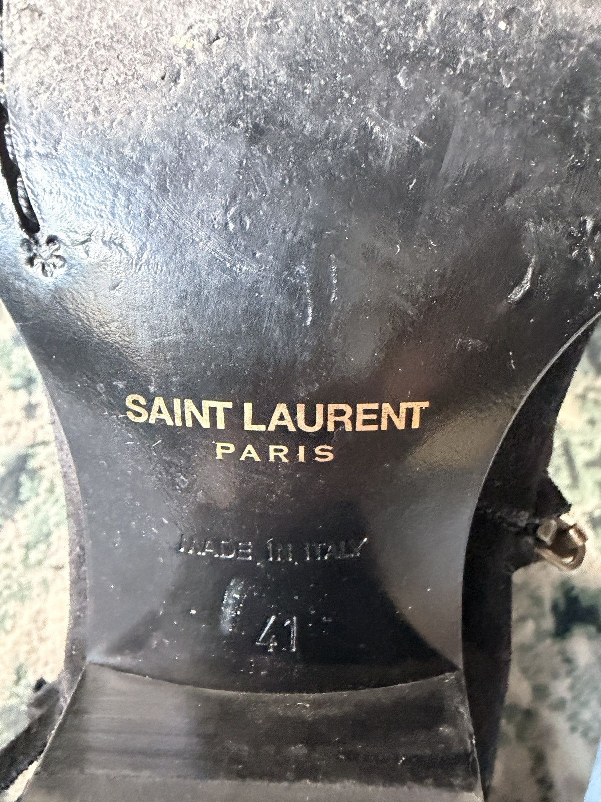 Saint Laurent Paris Saint laurent fringe wyatts size 41 Size US 7 / EU 40 - 8 Thumbnail