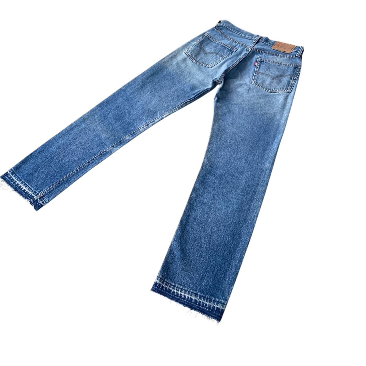 Levi's Vintage Clothing Rare 1970s Levi’s 501 Redline Selvedge FRAYED Hem Button 6 Size US 28 / EU 44 - 18 Thumbnail