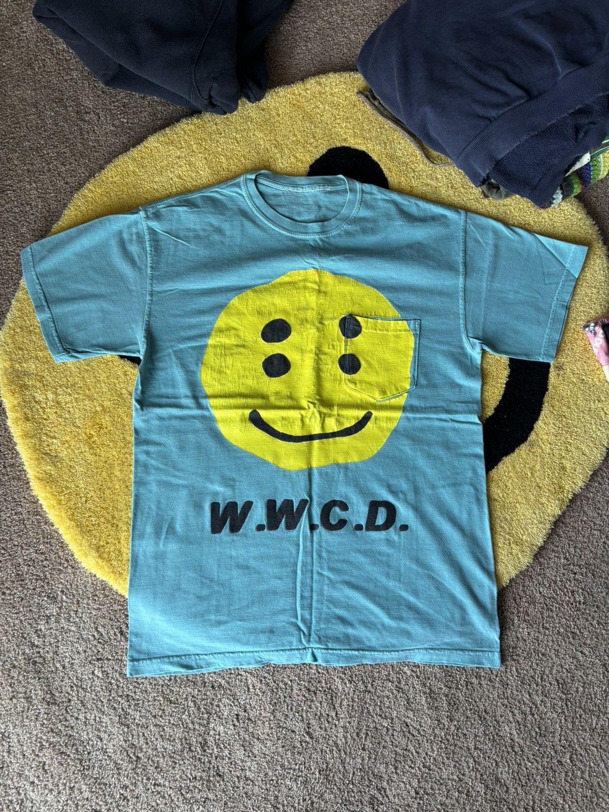 Cactus Plant Flea Market CPFM “WWCD” Teal Tee Size US M / EU 48-50 / 2 - 1 Thumbnail