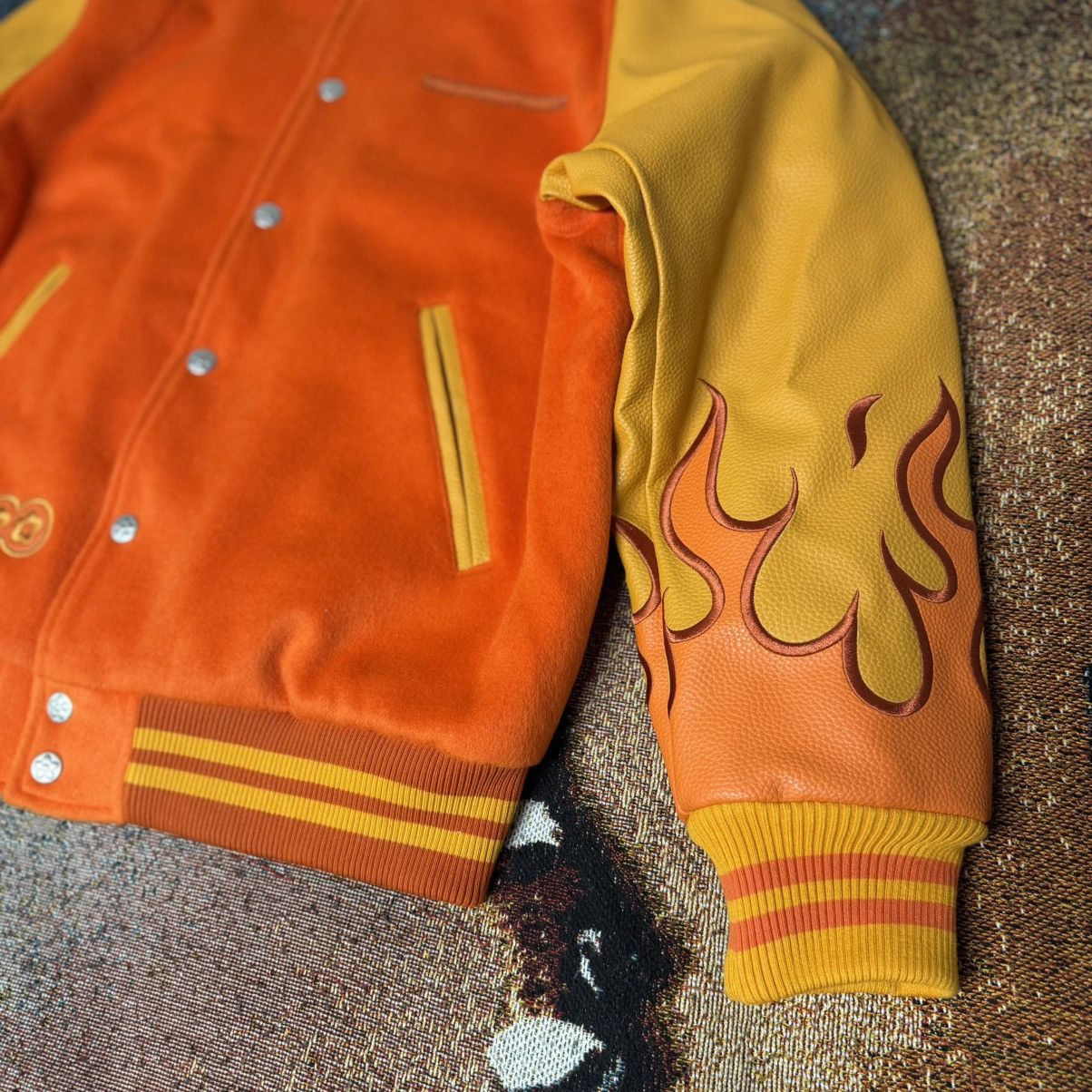 Pokemon × Vandy The Pink VANDY THE PINK X POKÉMON CHARIZARD VARSITY JACKET ORANGE Size US L / EU 52-54 / 3 - 4 Thumbnail
