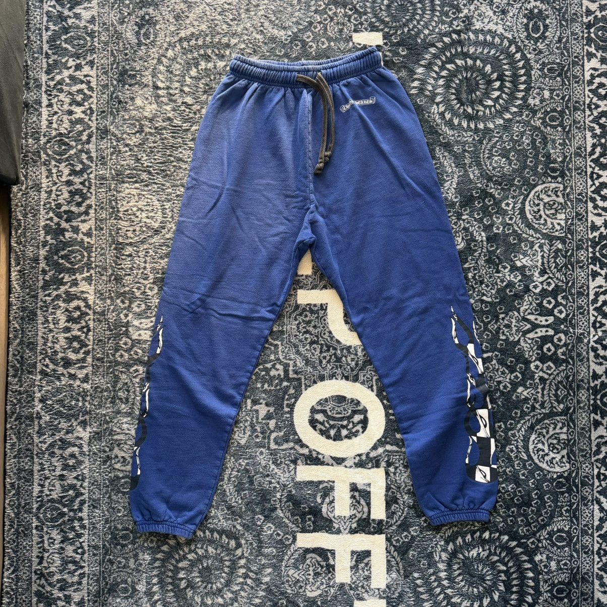 Chrome Hearts Chrome Hearts Matty Boy Space Blue Sweatpants Size US 30 / EU 46 - 1 Thumbnail