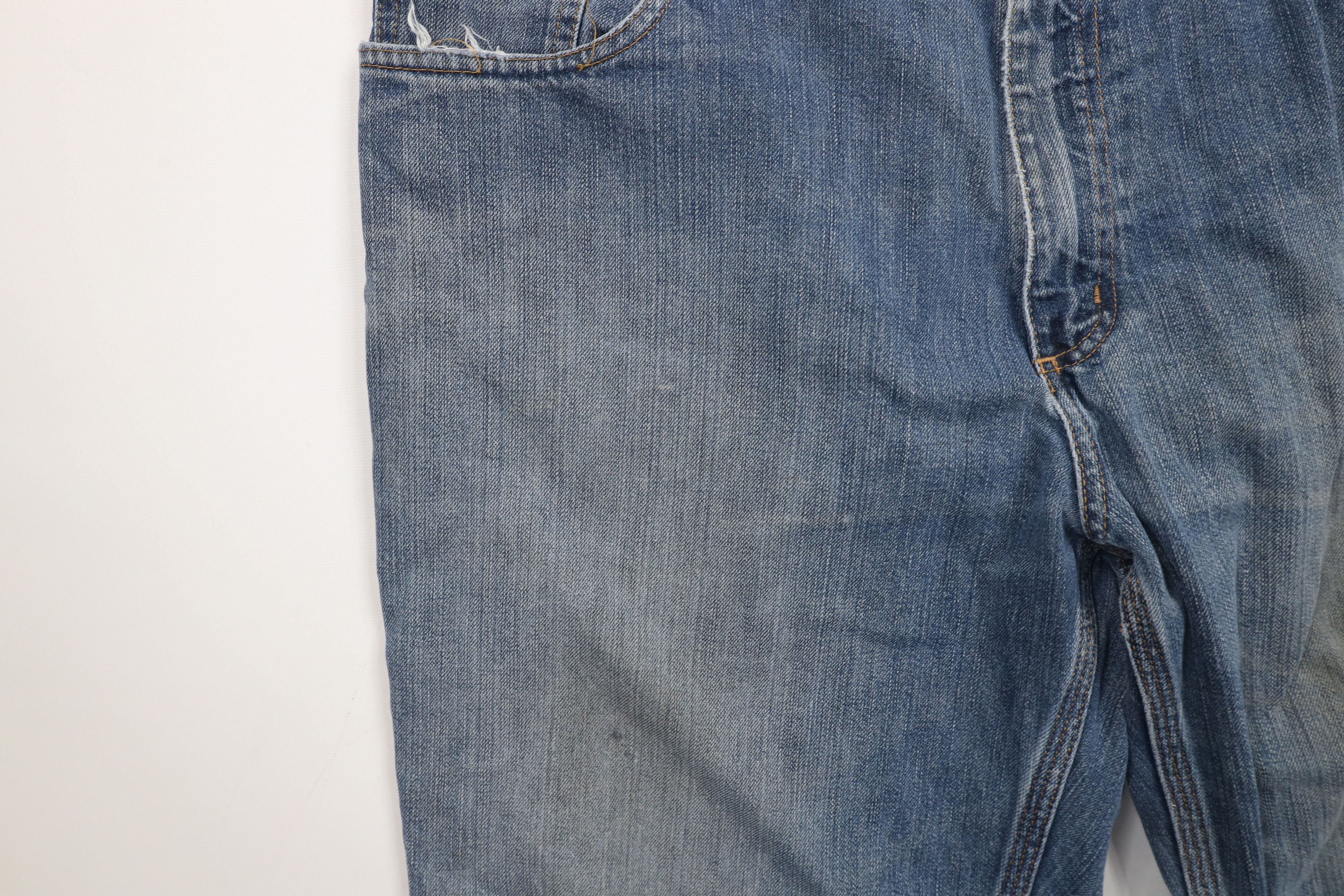 Carhartt × Vintage Vintage Carhartt Distressed Relaxed Fit Denim Jeans Blue Size US 40 / EU 56 - 9 Thumbnail