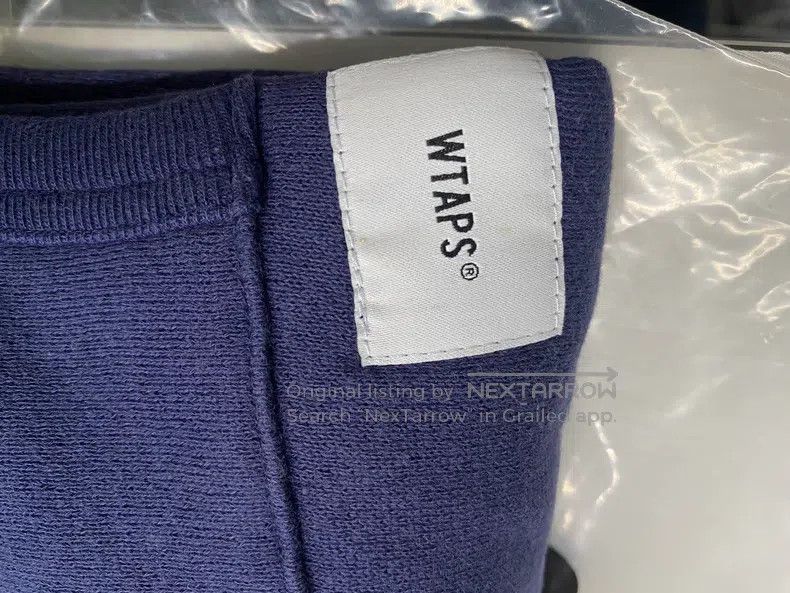 Wtaps Wtaps Blue hoodie Size US XL / EU 56 / 4 - 4 Thumbnail