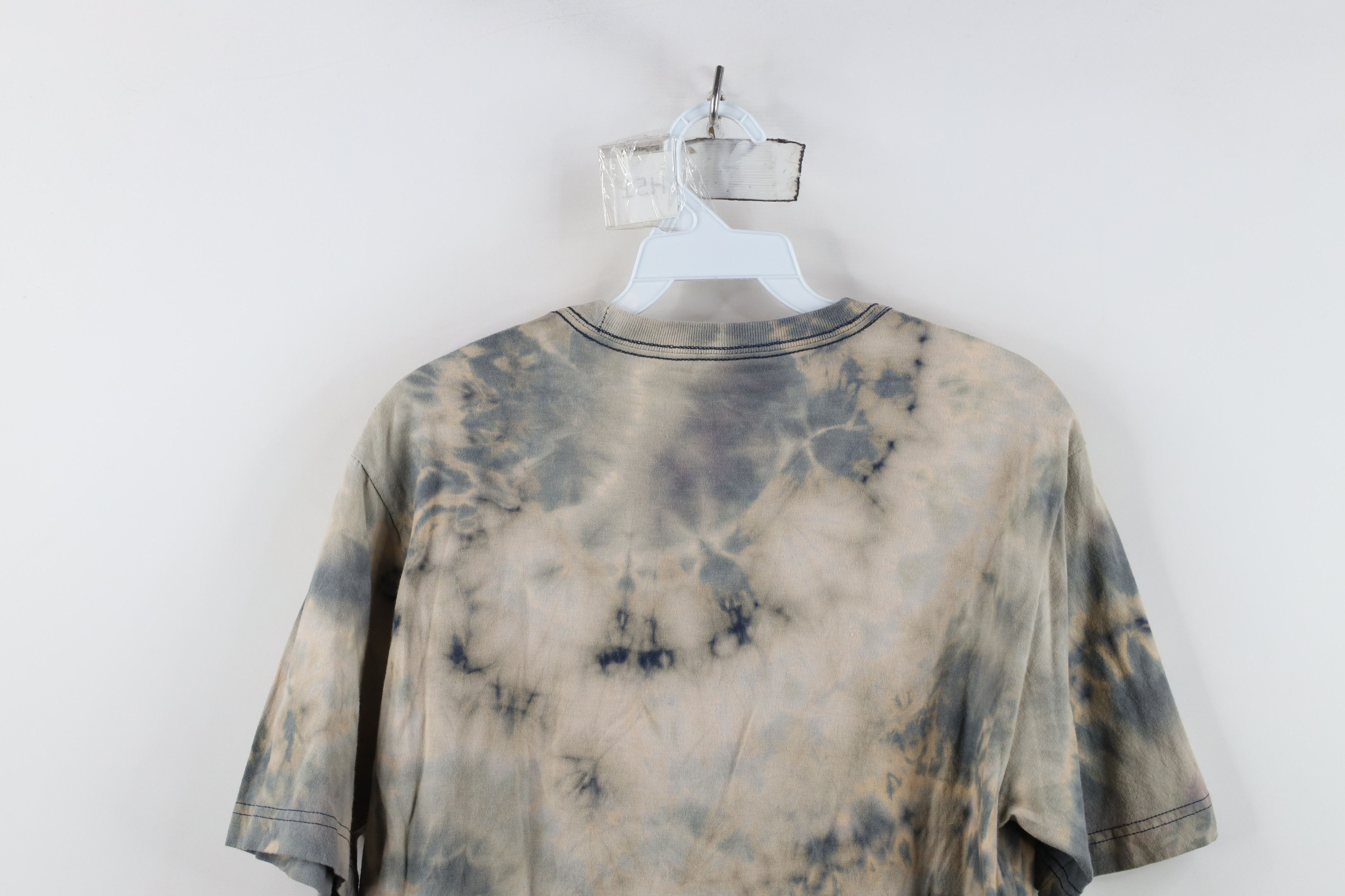 Nike Vintage Y2K Nike Center Swoosh Acid Wash T-Shirt Trippy Size US M / EU 48-50 / 2 - 11 Thumbnail