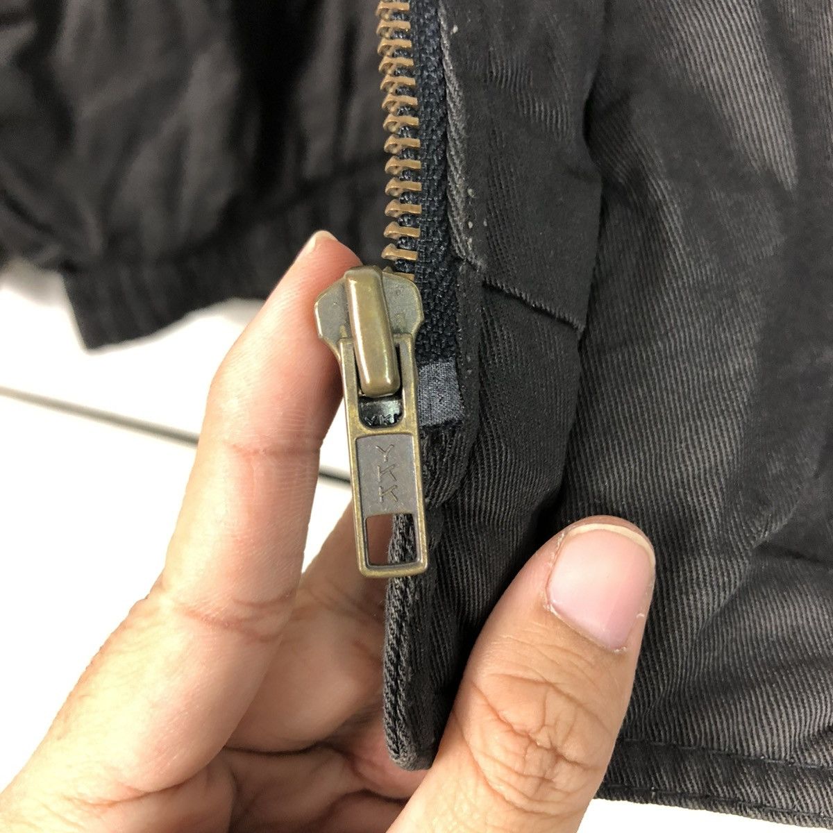 Japanese Brand 🔥ICONIC BLACK VINTAGE BOMBER JACKET PARACHUTE MONTE VISO Size US M / EU 48-50 / 2 - 20 Thumbnail