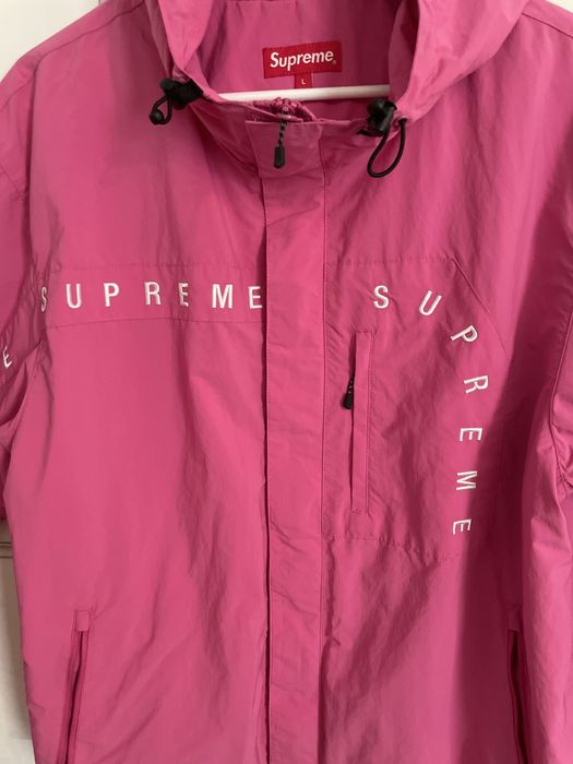 Supreme Supreme Curve Logos Ripstop Jacket 