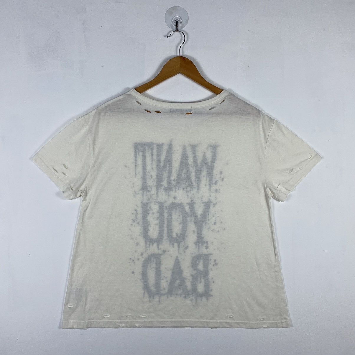 Japanese Brand Vintage HELL CAT PUNKS Want You Bad Punk Goth Designs Tee Size US M / EU 48-50 / 2 - 9 Thumbnail