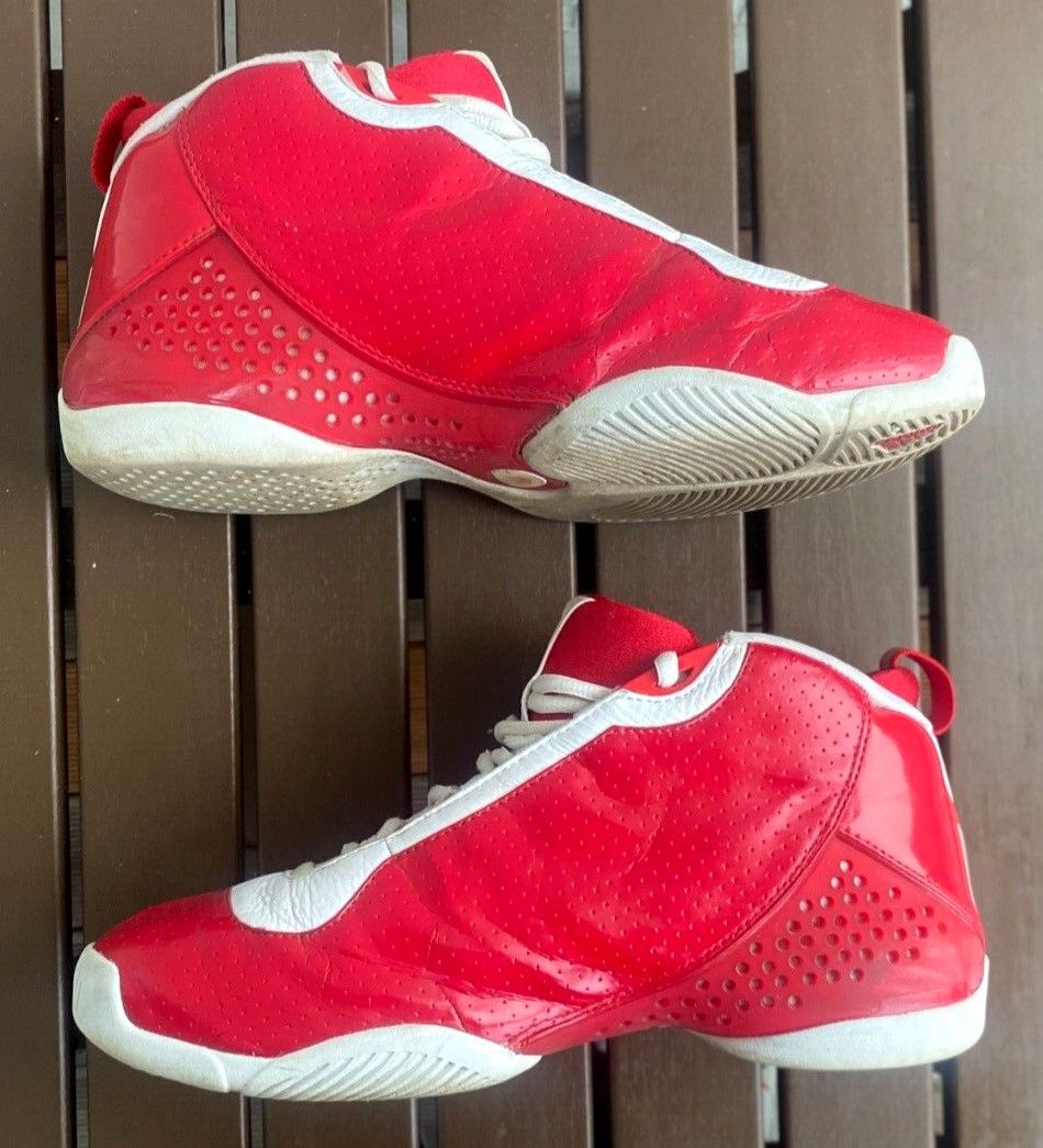 Adidas 2004 Adidas T-Mac 4.5 White Red 351635. Size 10,5US/44,5EUR Size US 10.5 / EU 43-44 - 2 Thumbnail