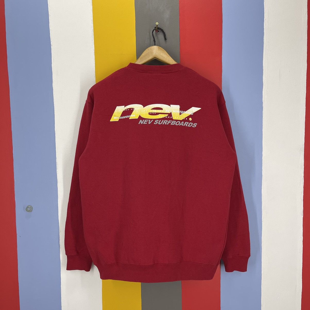 Other NEV SURFBOARDS Crew Neck Sweatshirt #1451/AX Size US L / EU 52-54 / 3 - 1 Thumbnail