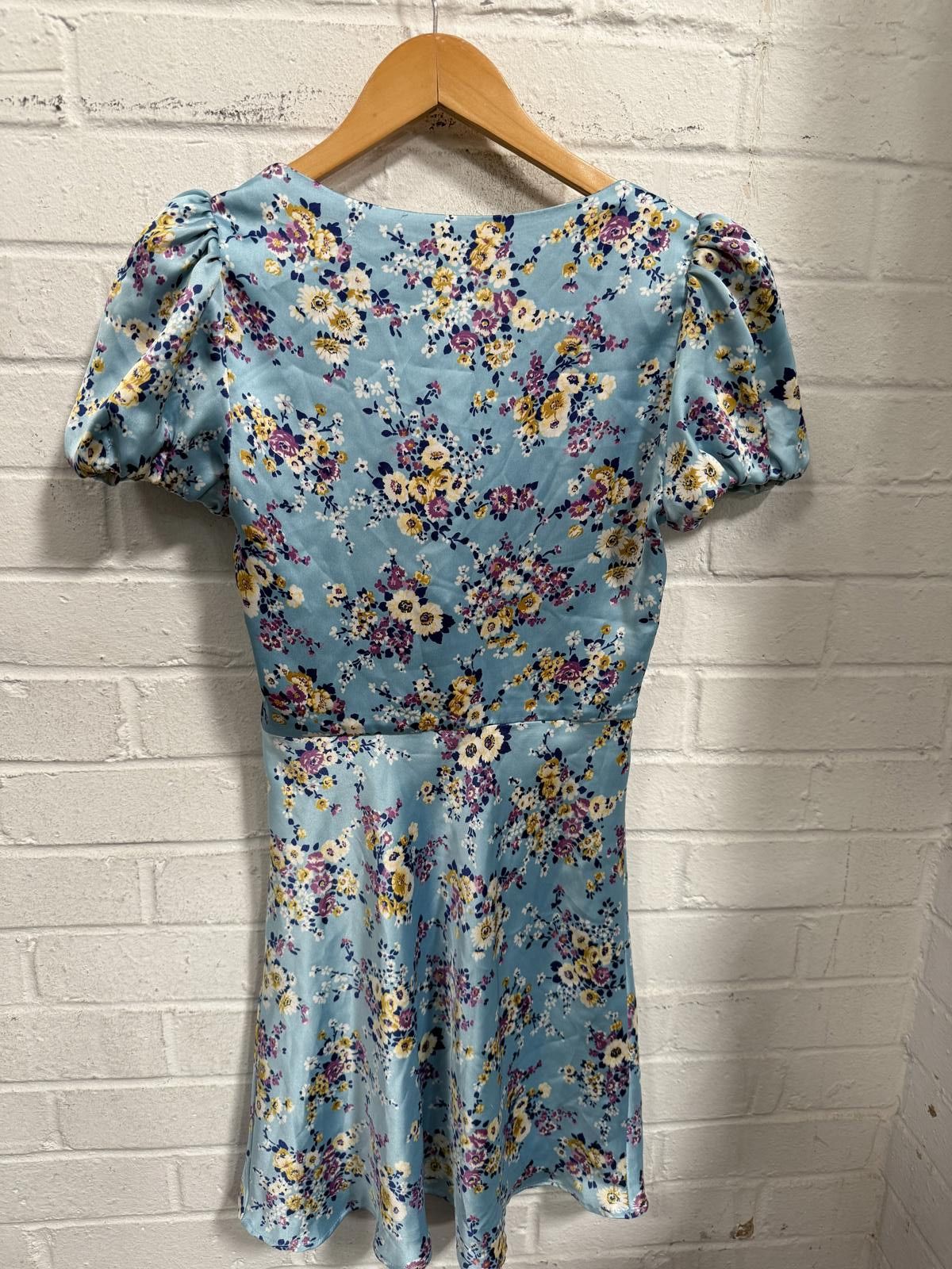 Zara ZARA Floral Puff Sleeve Dress Size S / US 4 / IT 40 - 4 Thumbnail