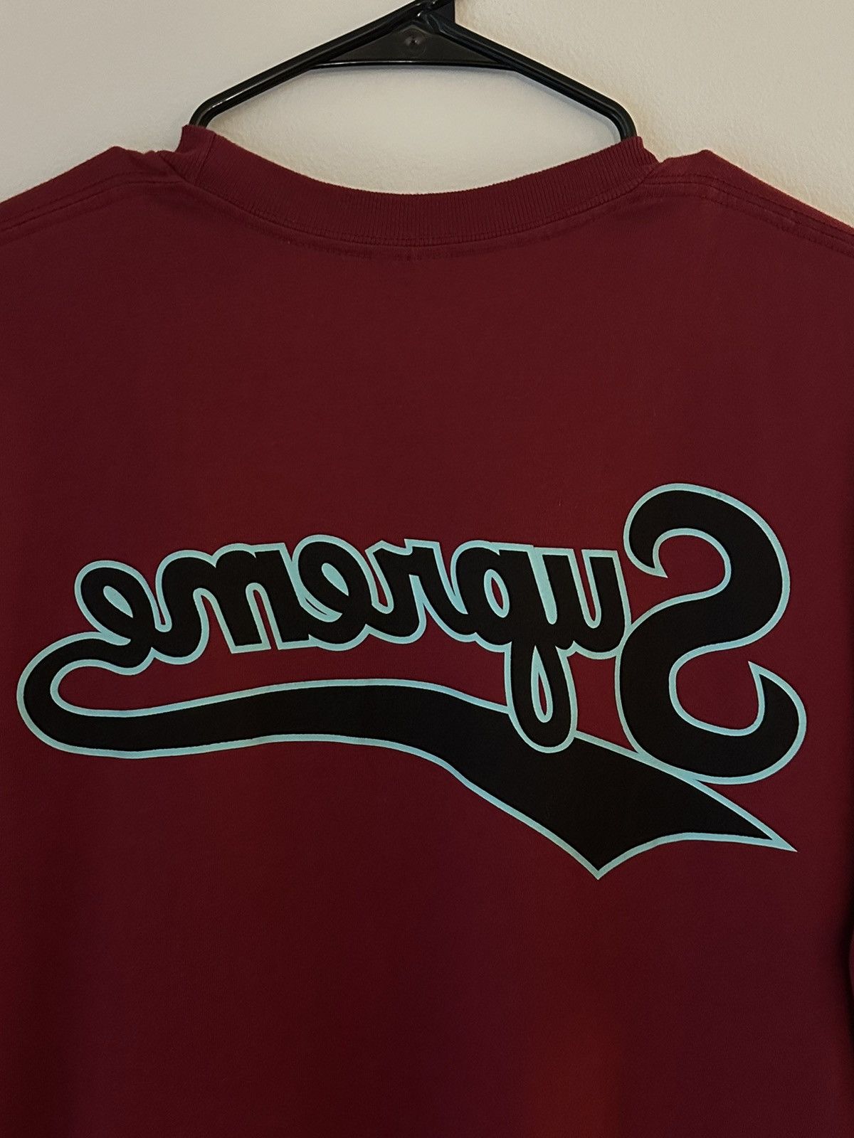 Supreme Supreme Backwards Tee Size US M / EU 48-50 / 2 - 2 Thumbnail