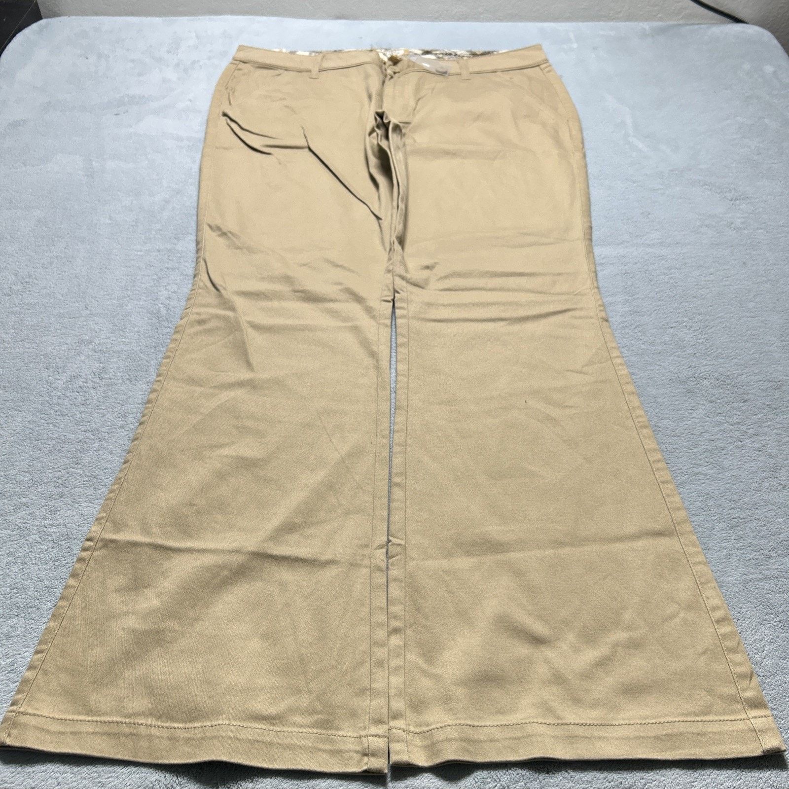 Arizona Jean Co. Dojo Beyond Baggy Jeans Sz 17 38x32 Flare Bell Bottom Wide Size 38" / US 16 / IT 52 - 1 Thumbnail