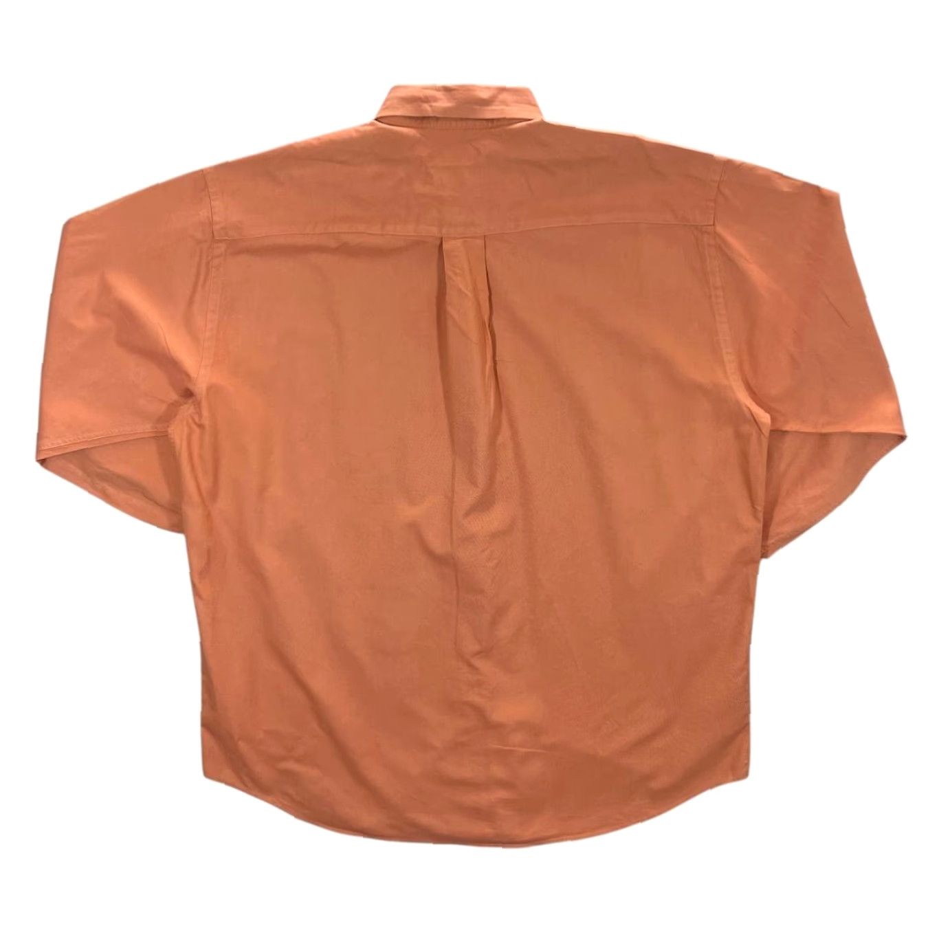 Nautica Nautica Vintage Oxford Orange Long Sleeve Button-Up Shirt XXL Men's Cotton Casual Shirt Size US XXL / EU 58 / 5 - 3 Thumbnail