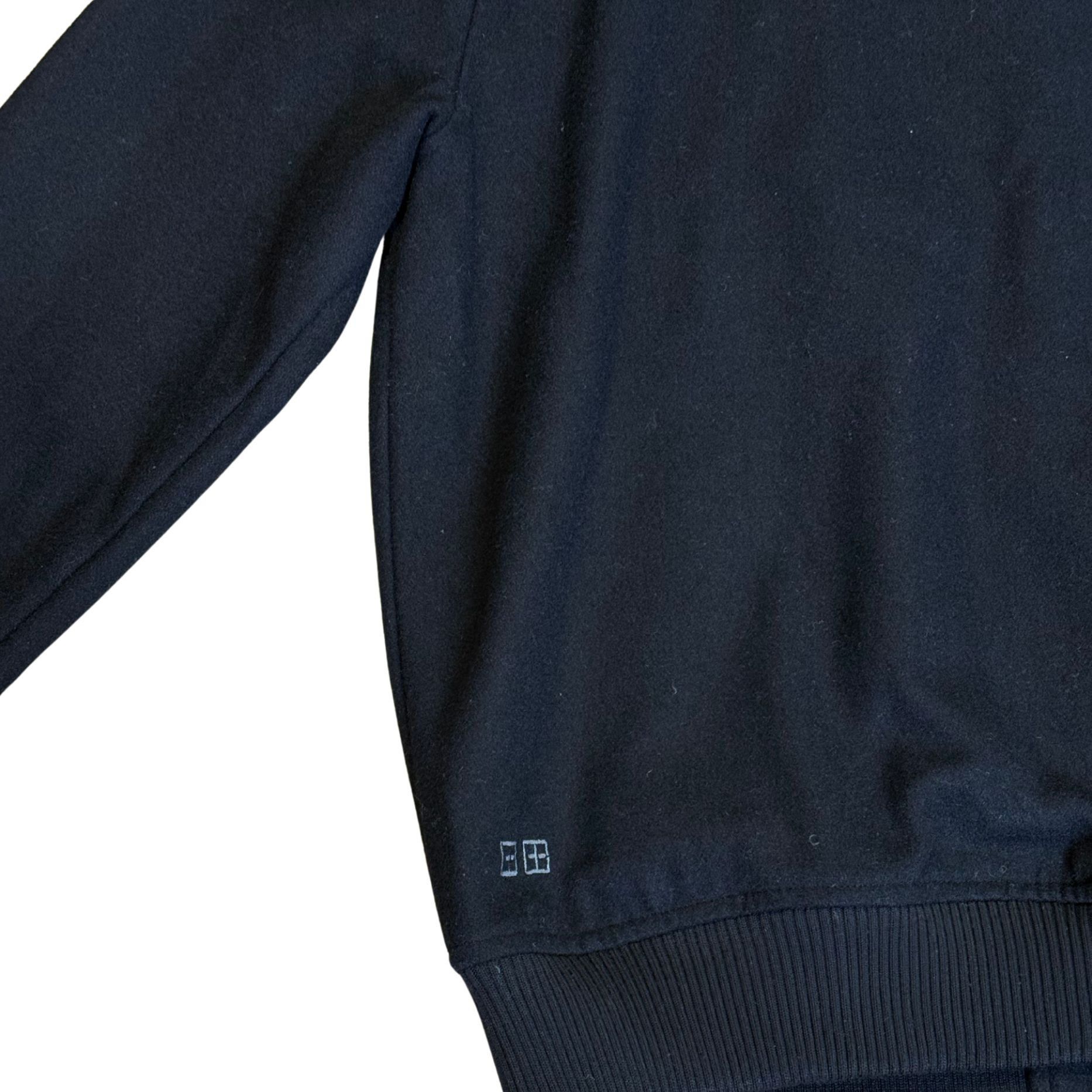 Ksubi KSUBI Black Varsity Wool Blend Patch Logo Jacket EUC M Size US M / EU 48-50 / 2 - 3 Thumbnail