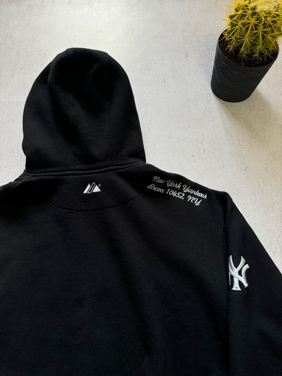 New York Yankees Vintage New York Yankees Hoodie Big Logo Baggy Y2K 90s Size US XS / EU 42 / 0 - 9 Thumbnail