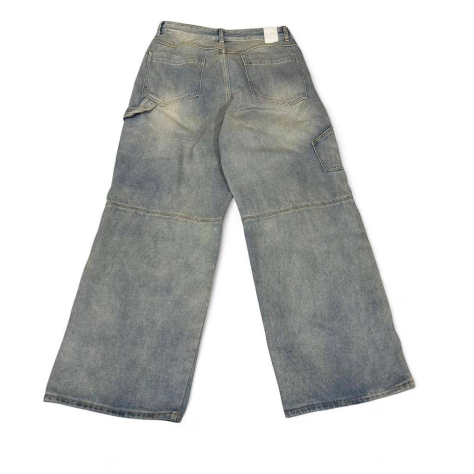 True Religion Space double knee baggy carpenter denim pants Size US 32 / EU 48 - 4 Thumbnail
