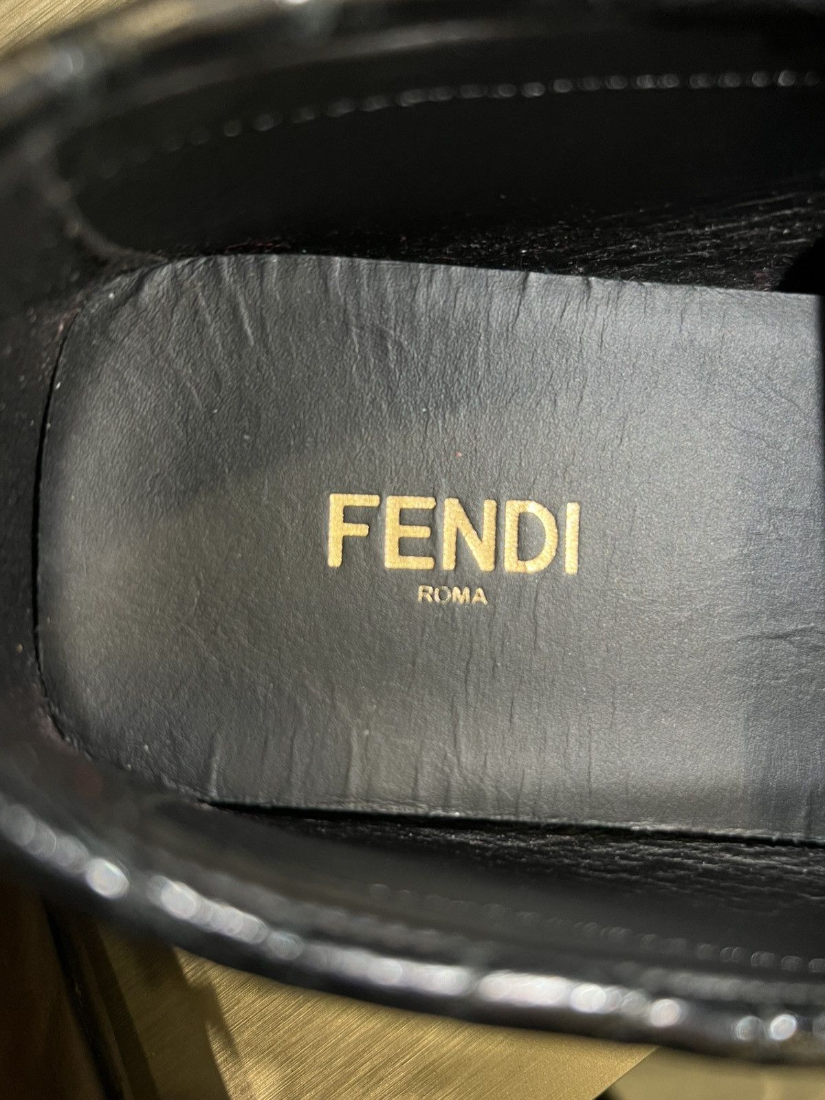 Fendi Fendi Squared Drivers Embossed Croco Size US 7.5 / EU 40-41 - 8 Thumbnail