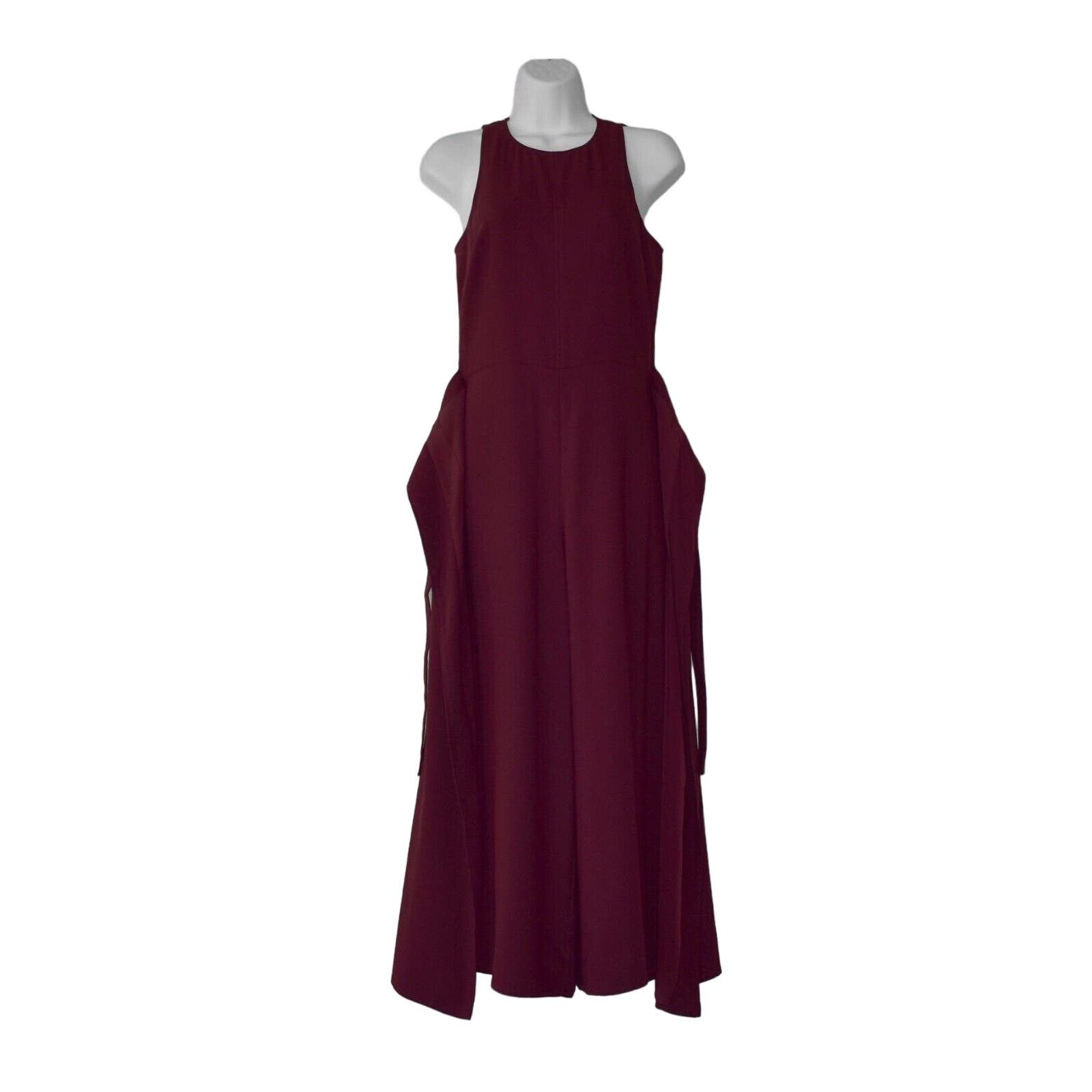 Joie NWT JOIE Maired Garnet Color Wrap Wide Leg Jumpsuit 0 $348 Size 25" / US 0 / IT 36 - 2 Thumbnail