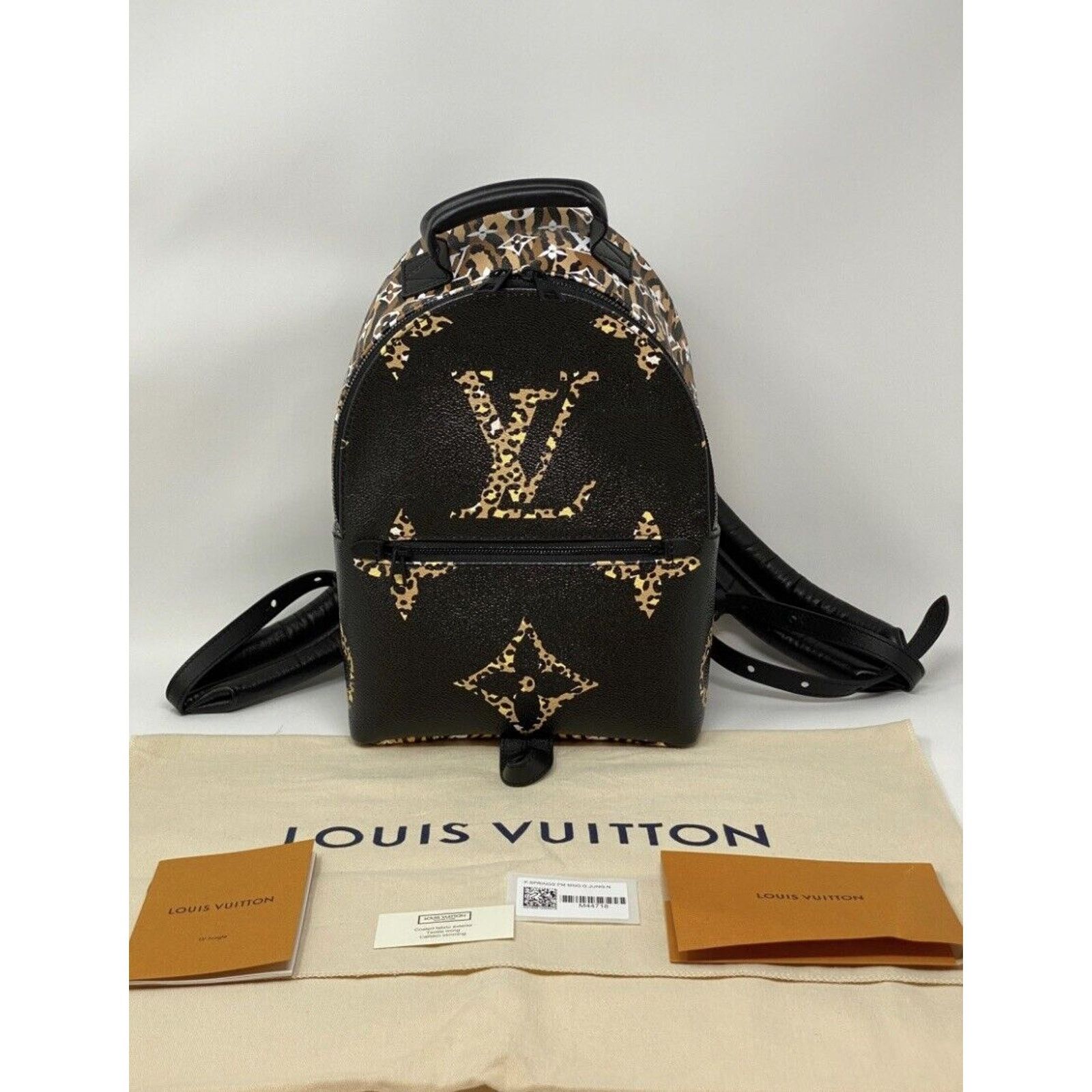 Louis Vuitton Louis Vuitton Jungle Monogram Palm Springs PM Backpack Limit Size ONE SIZE - 5 Thumbnail