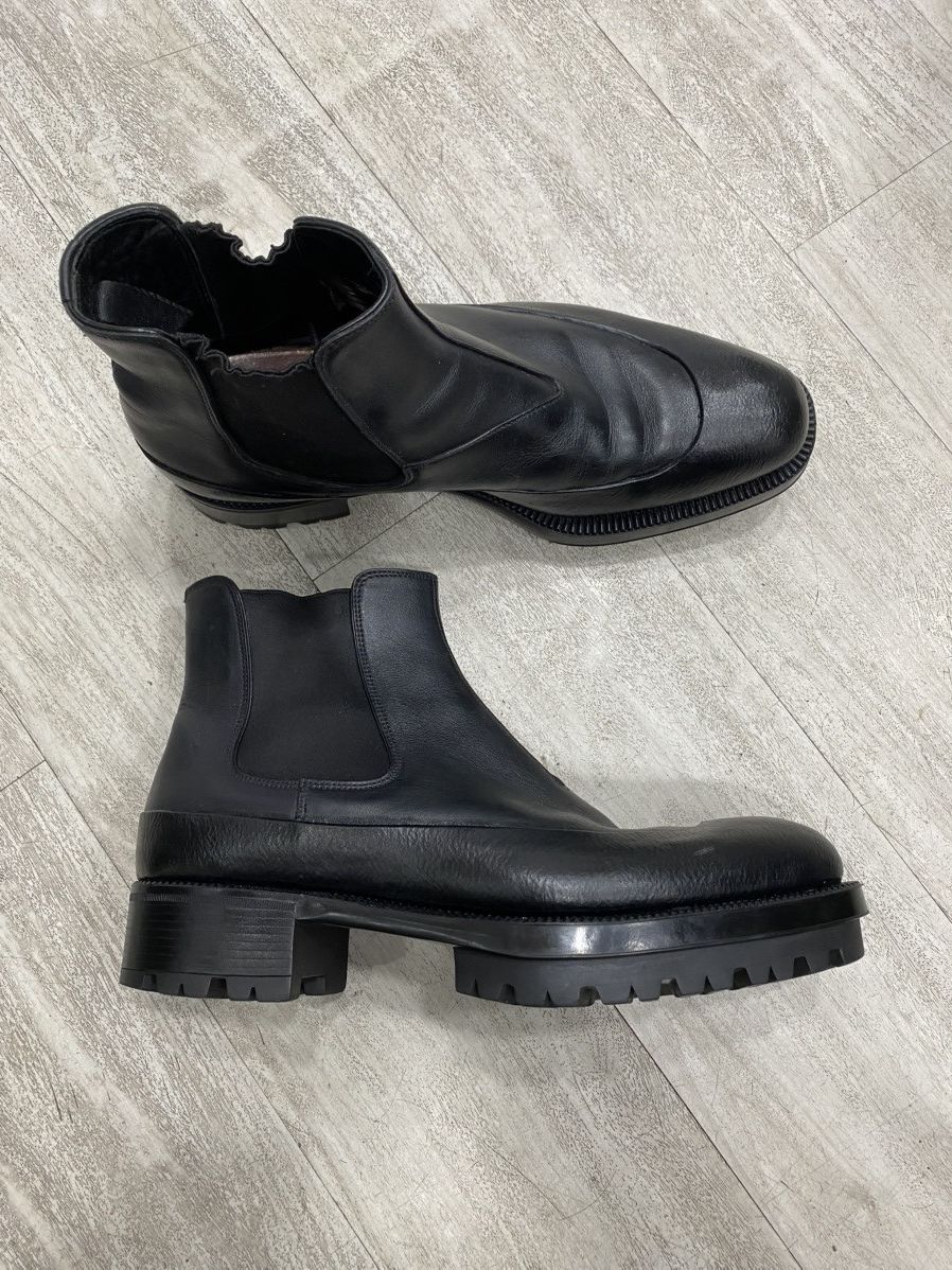Prada Prada fw12 ruber chelsea boots leather Size US 10 / EU 43 - 1 Thumbnail