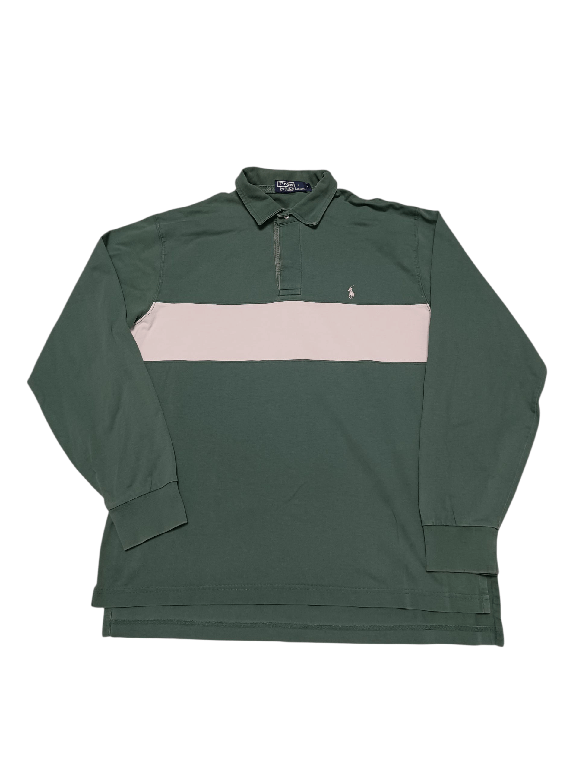 Polo Ralph Lauren POLO RALPH LAUREN VINTAGE OLDMONEY RUGBY SHIRT Size US L / EU 52-54 / 3 - 1 Thumbnail