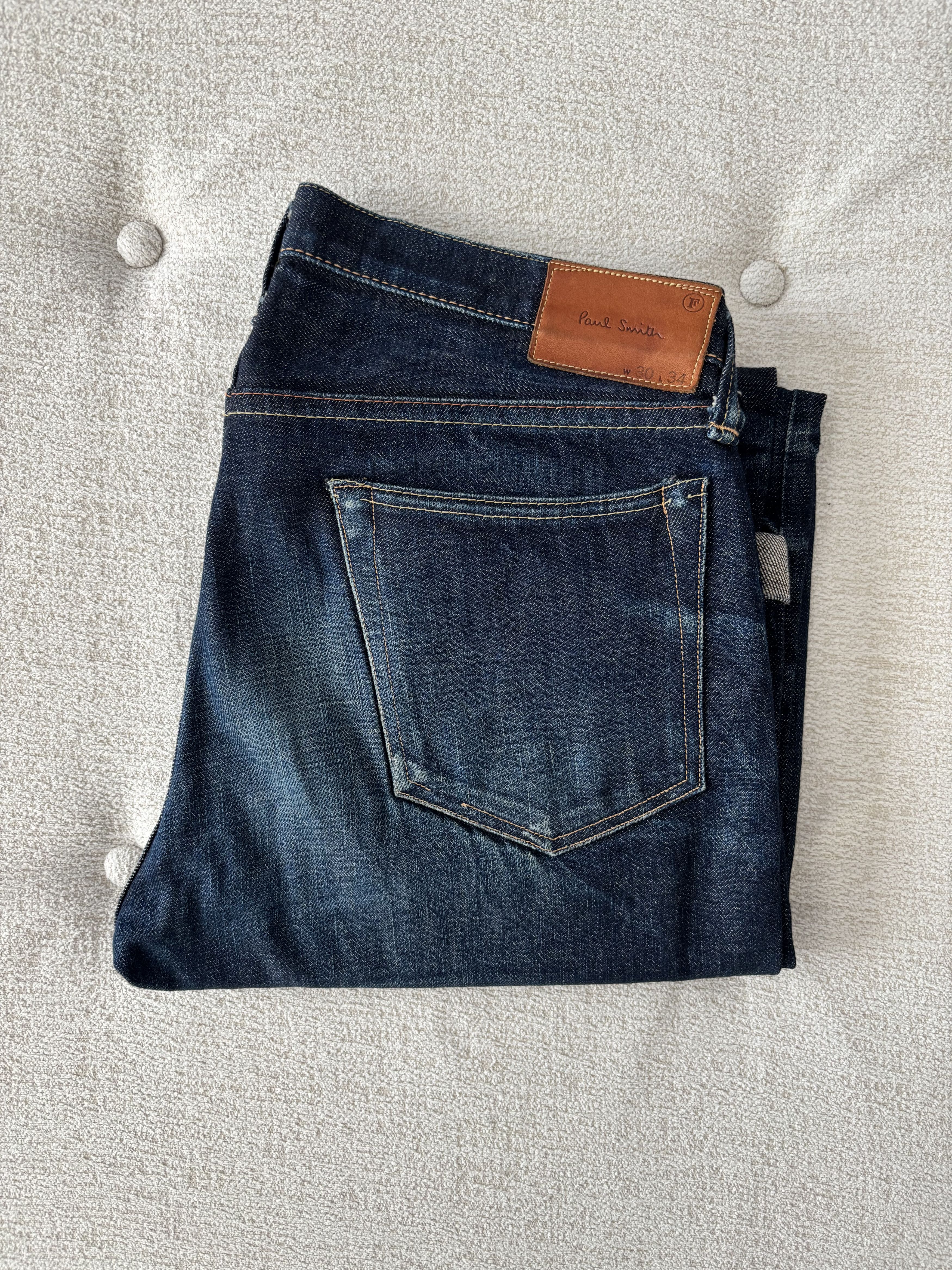 Full Count & Co. Full Count x Paulsmith Raw Selvedge Denim Size US 30 / EU 46 - 3 Thumbnail