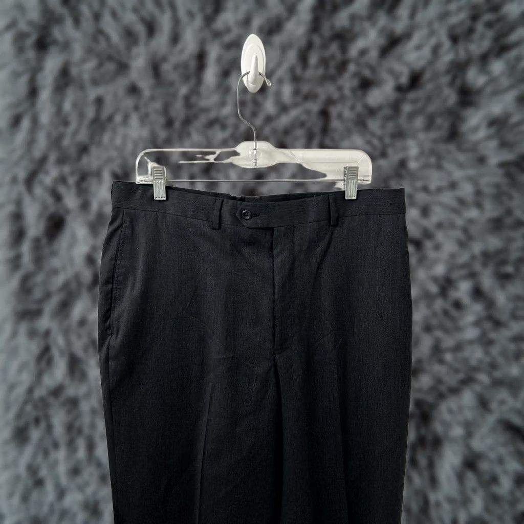 Jos. A. Bank VINTAGE? No. Jos A Bank Signature Collection Dress Pants Mens 35x37 Gray Wool NWT Size US 35 - 1 Thumbnail