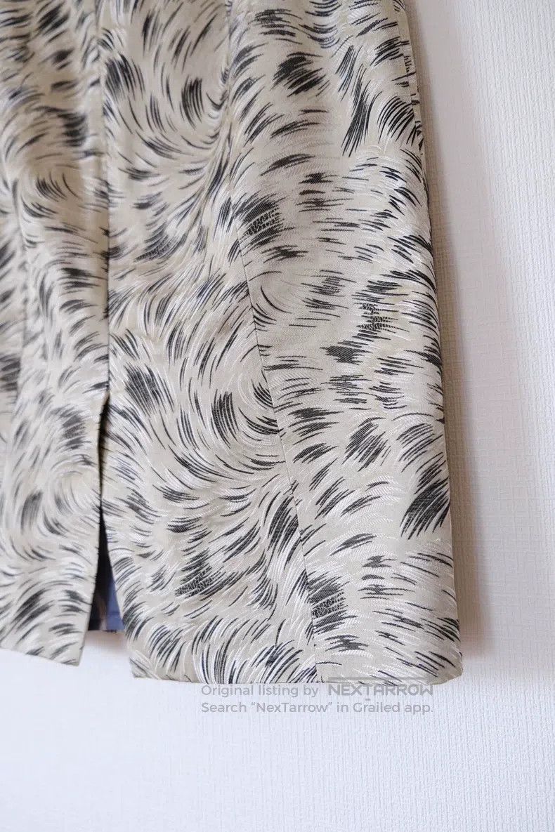 Kenzo Kenzo Artistic Line Silk Blended Vintage Half Skirt Size 25" / US 0 / IT 36 - 4 Thumbnail