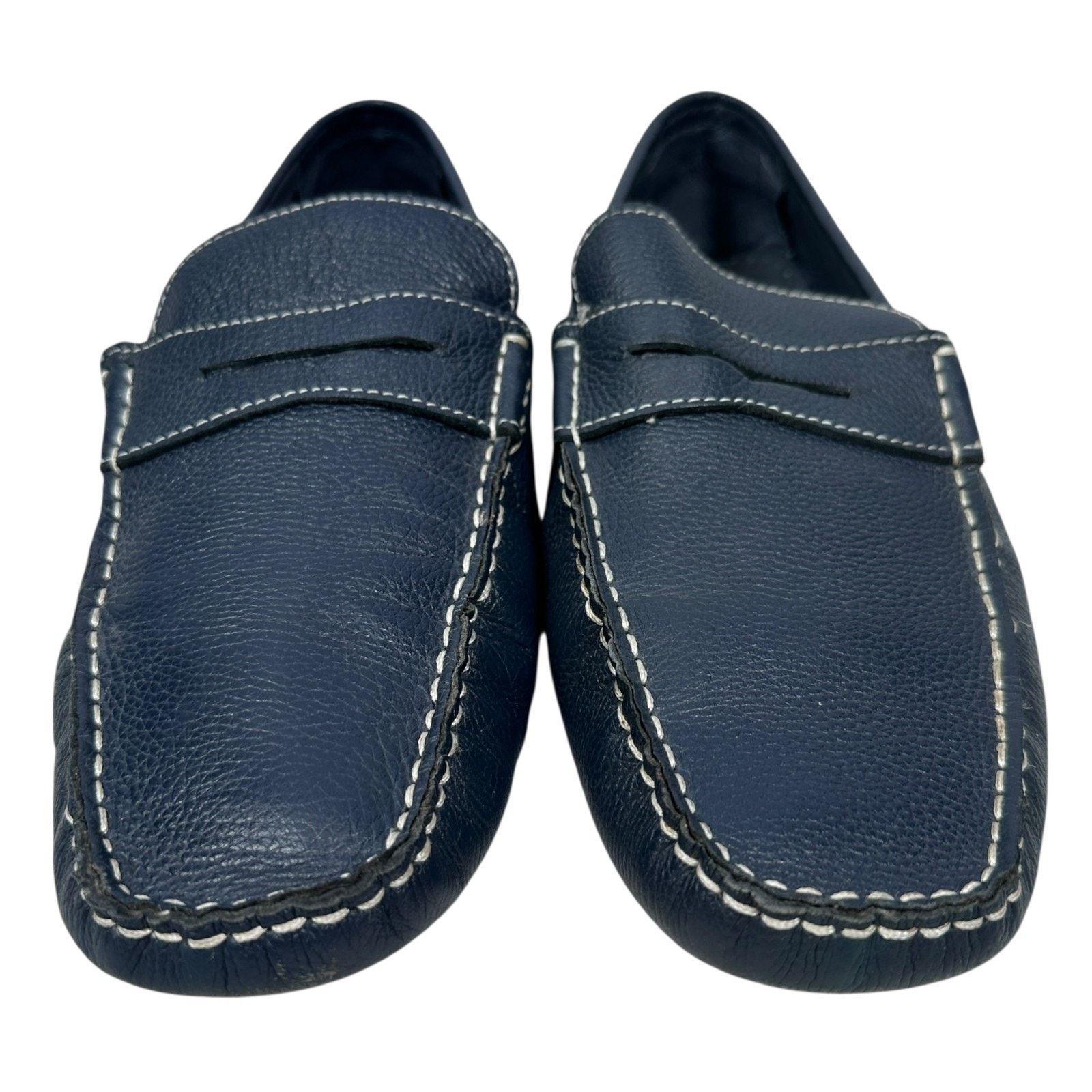 Balmain Balmain Paris Penny Loafer Men 44 US 11 Blue Casual Slip-On Size US 11 / EU 44 - 2 Thumbnail