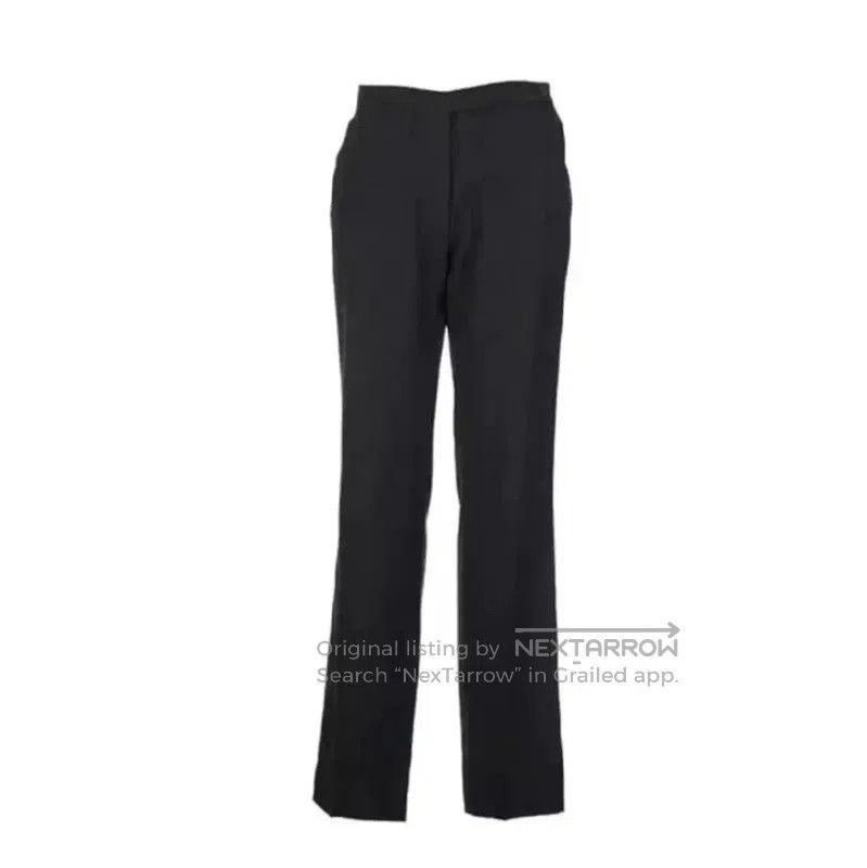 Prada Prada Black Gray Wool Check Casual Pants. Size US 26 / EU 42 - 1 Thumbnail