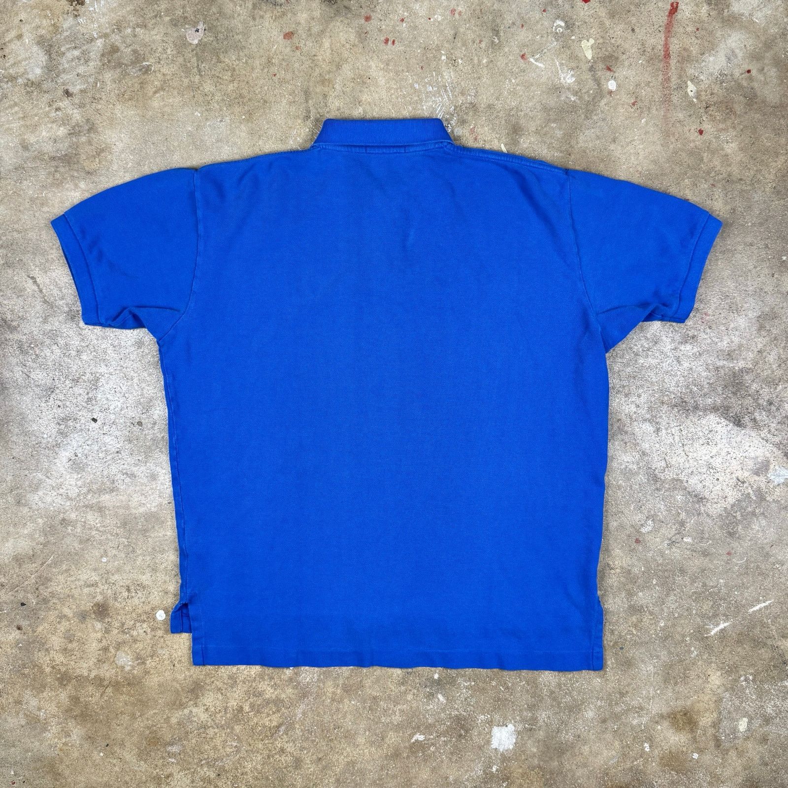 Polo Ralph Lauren Vtg Polo Ralph Lauren Men’s M Blue Polo Yellow Pony 90s Size US M / EU 48-50 / 2 - 4 Thumbnail