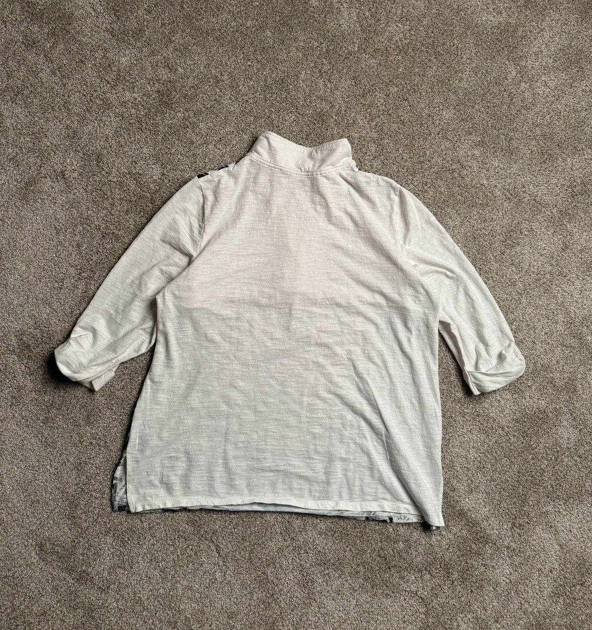 Other ALIA Y2K STYLE RHINESTONE SLUB QUARTER ZIP Size XL / US 12-14 / IT 48-50 - 6 Thumbnail