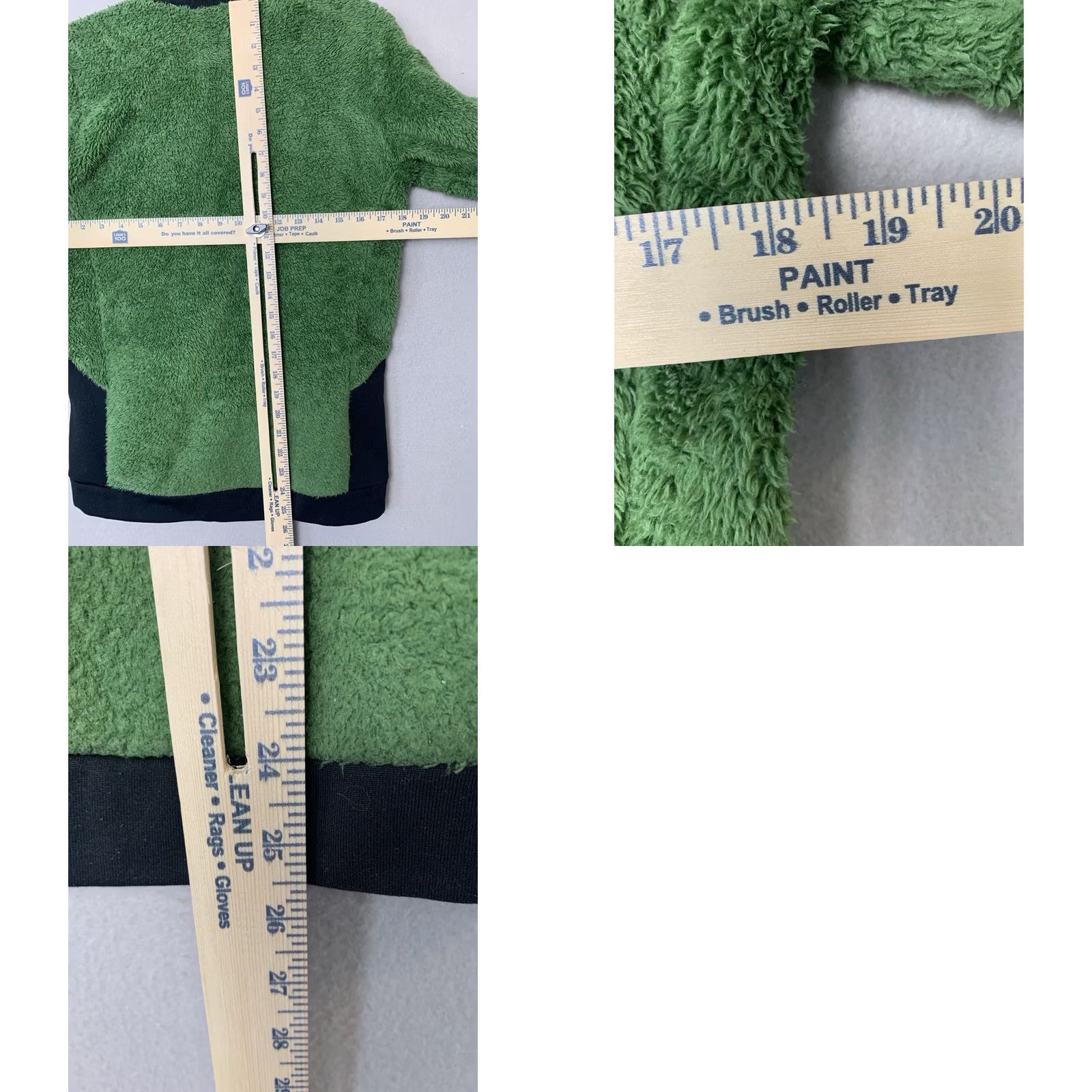 Mountain Hardwear VINTAGE Mountain Hardwear Jacket Womans Small Green Black Monkey Man Hi Pile Full Zip Size S / US 4 / IT 40 - 8 Thumbnail