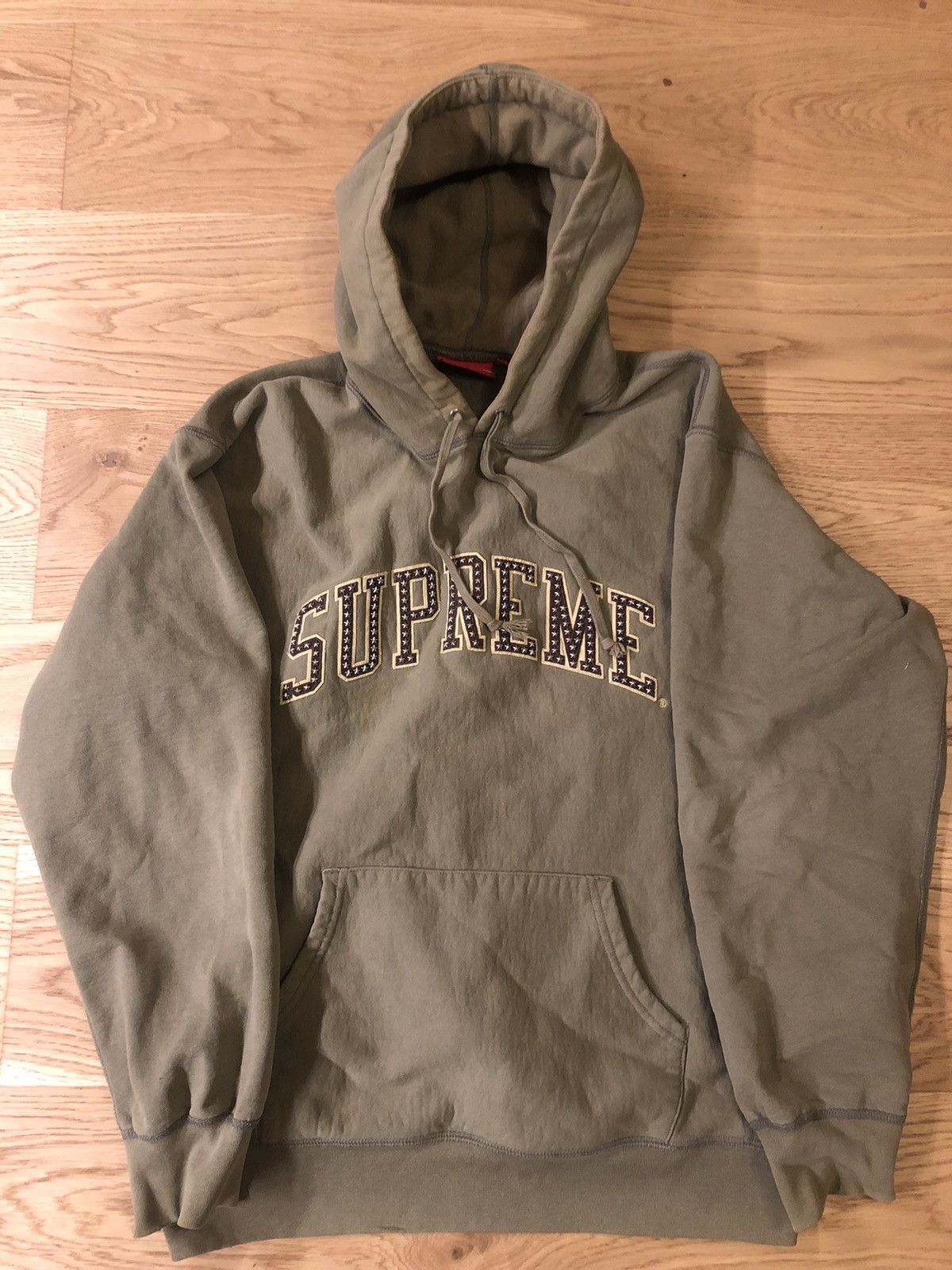 Supreme Supreme Stars Arc Hooded Sweatshirt | Grailed