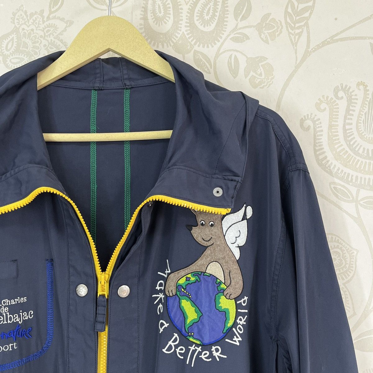 Jean Charles De Castelbajac Vintage Castelbajac Light Hoodie Jacket Size US L / EU 52-54 / 3 - 6 Thumbnail