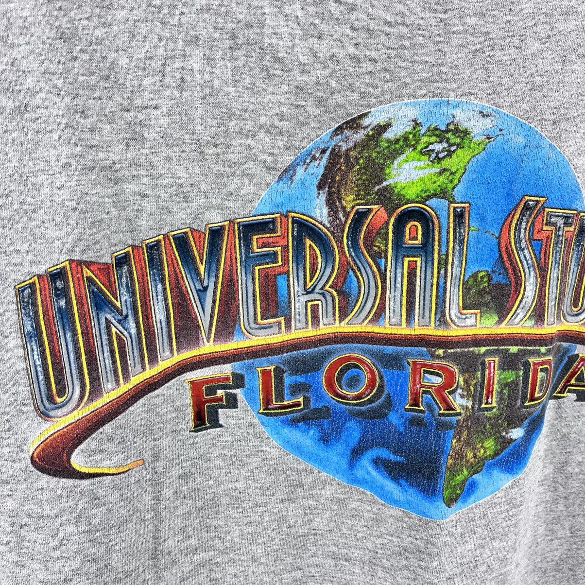 Gildan Universal Studios Florida Big Logo T-Shirt Grey Size L Size US L / EU 52-54 / 3 - 4 Thumbnail