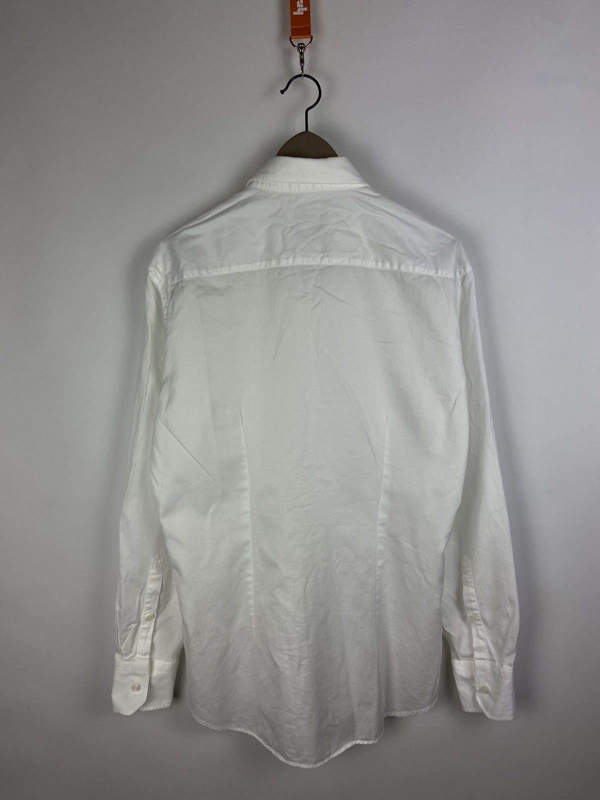 Versace Vintage Versace Collection City White Luxury Shirt Size US M / EU 48-50 / 2 - 2 Thumbnail